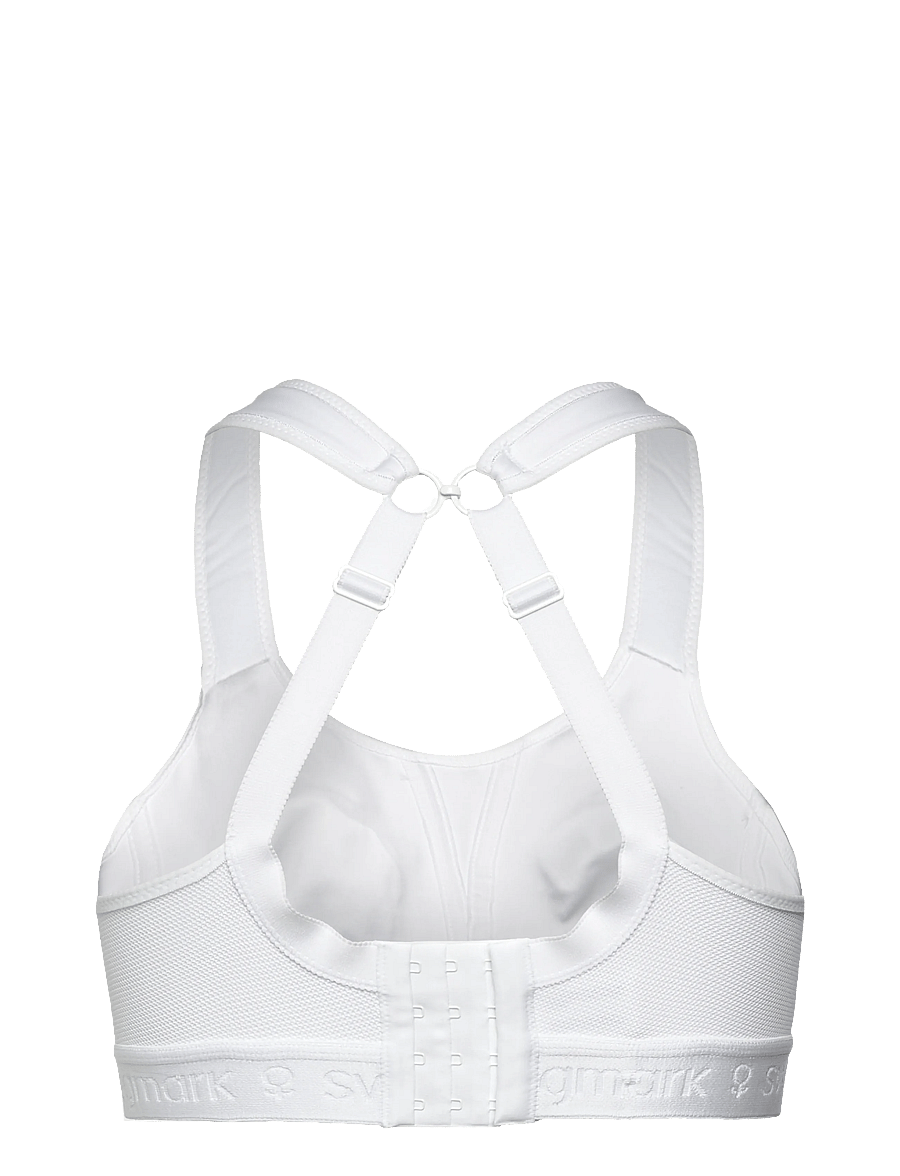 Swegmark - KIMBERLY ICONIC SPORT BRA MOULDED CUPS - sport-bhs - white - 3