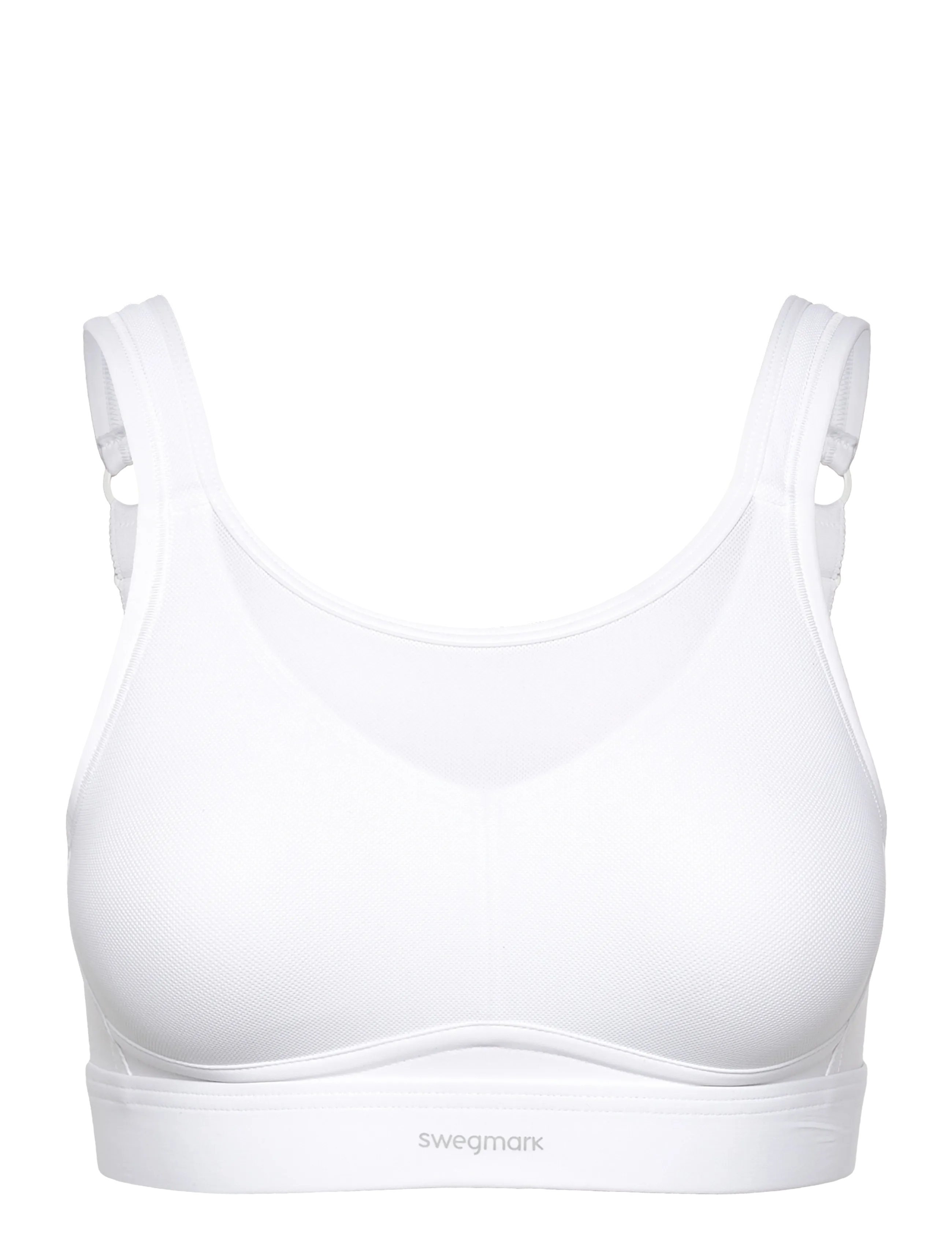 Swegmark VICTORIOUS STRENGTH SPORTS BRA SPACER MOULDED CUPS - Undertøj - WHITE / white