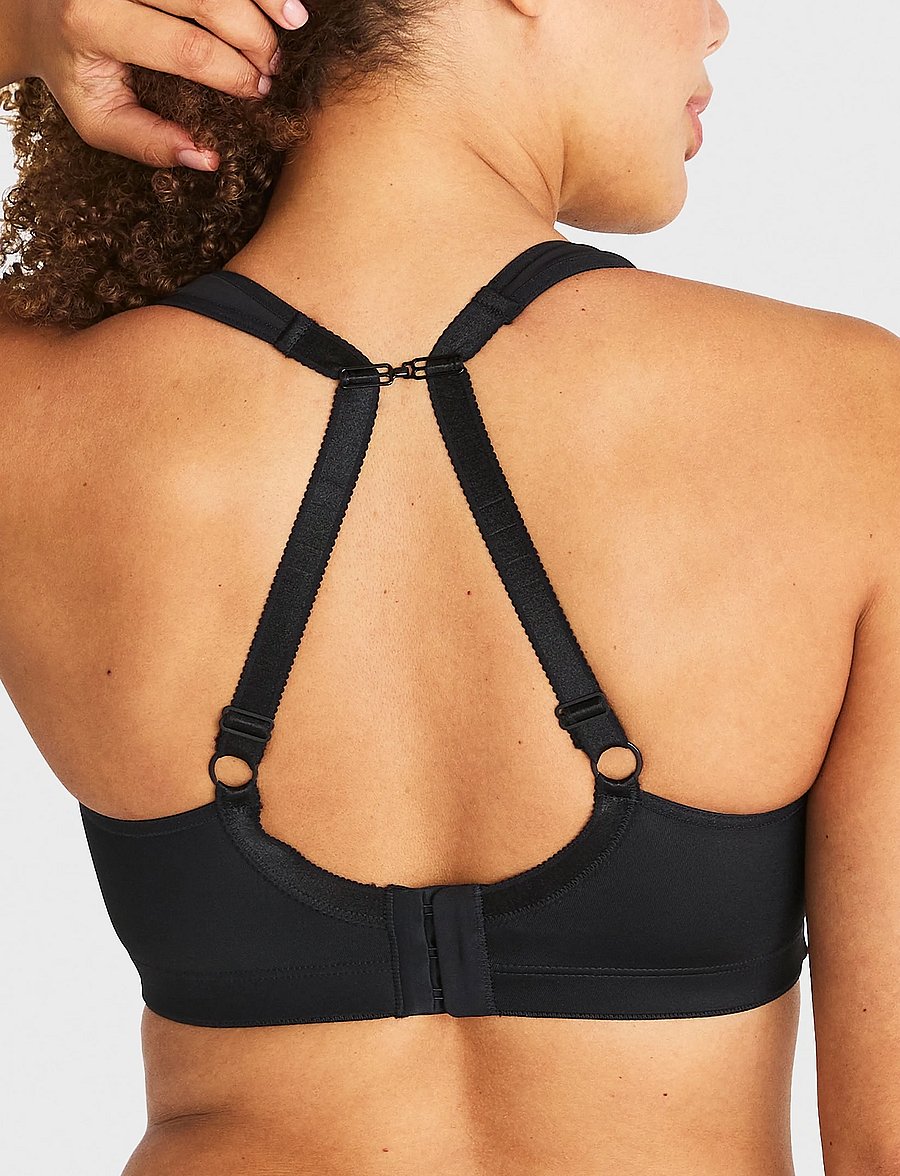 Swegmark - DYNAMIC INTENSE SPORT BRA MOULDED CUPS - soutiens-gorge de sport - black - 3