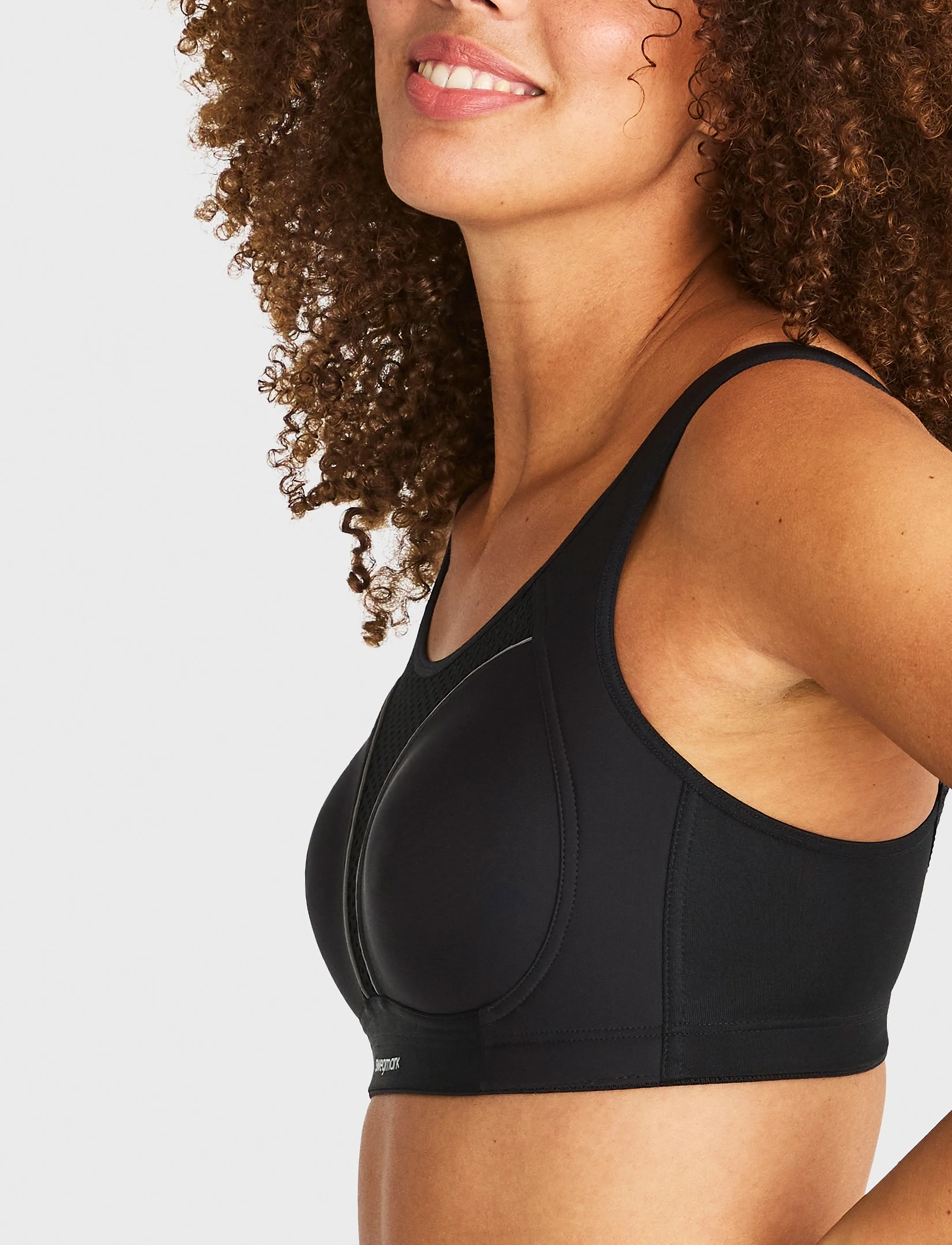 Swegmark - DYNAMIC INTENSE SPORT BRA MOULDED CUPS - sport bh:ar - black - 4