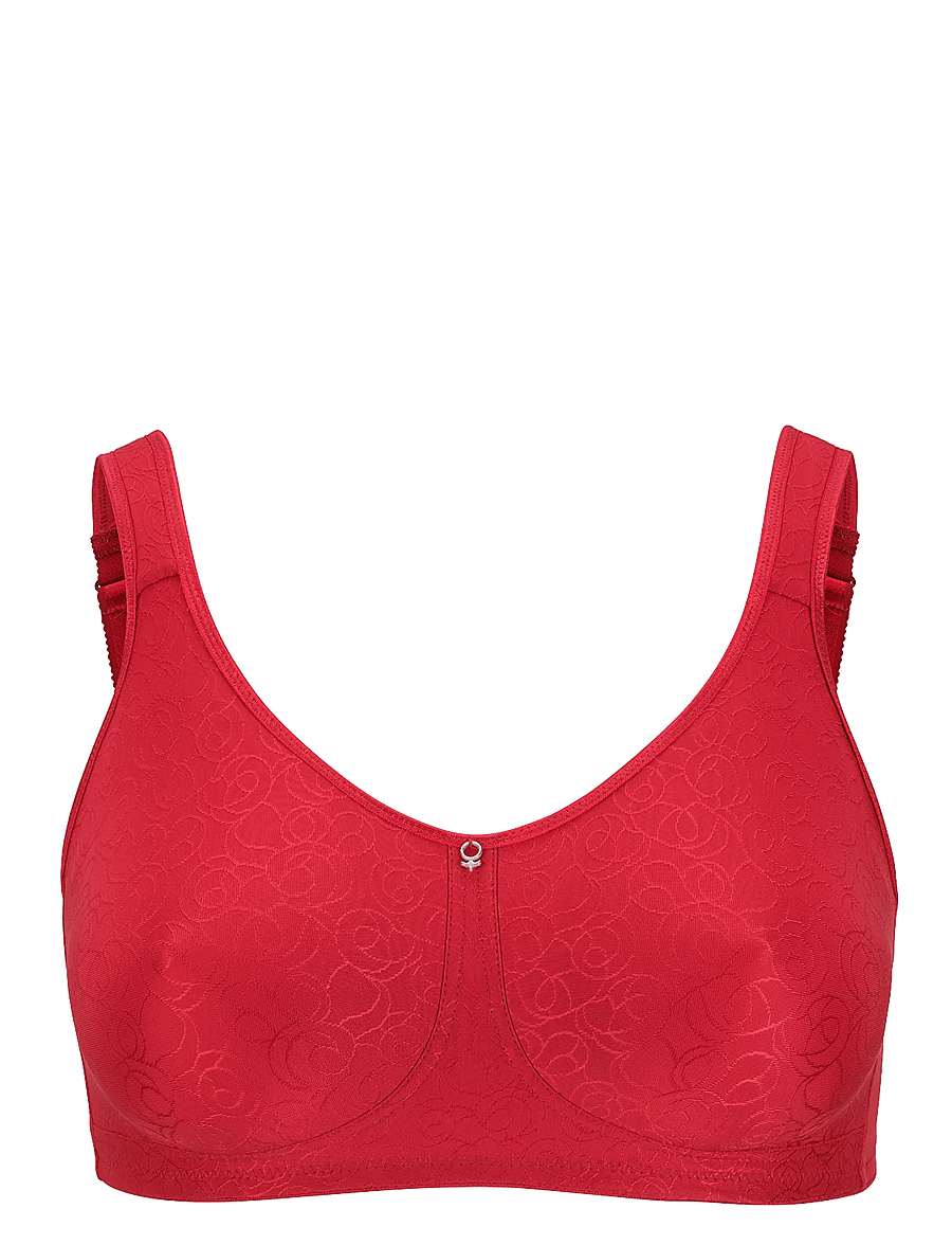 Swegmark - LOVELY AGNES SOFT BRA WITH PROSTHETIC FUNCTION MOU - tugikaarteta rinnahoidjad - dark red - 1