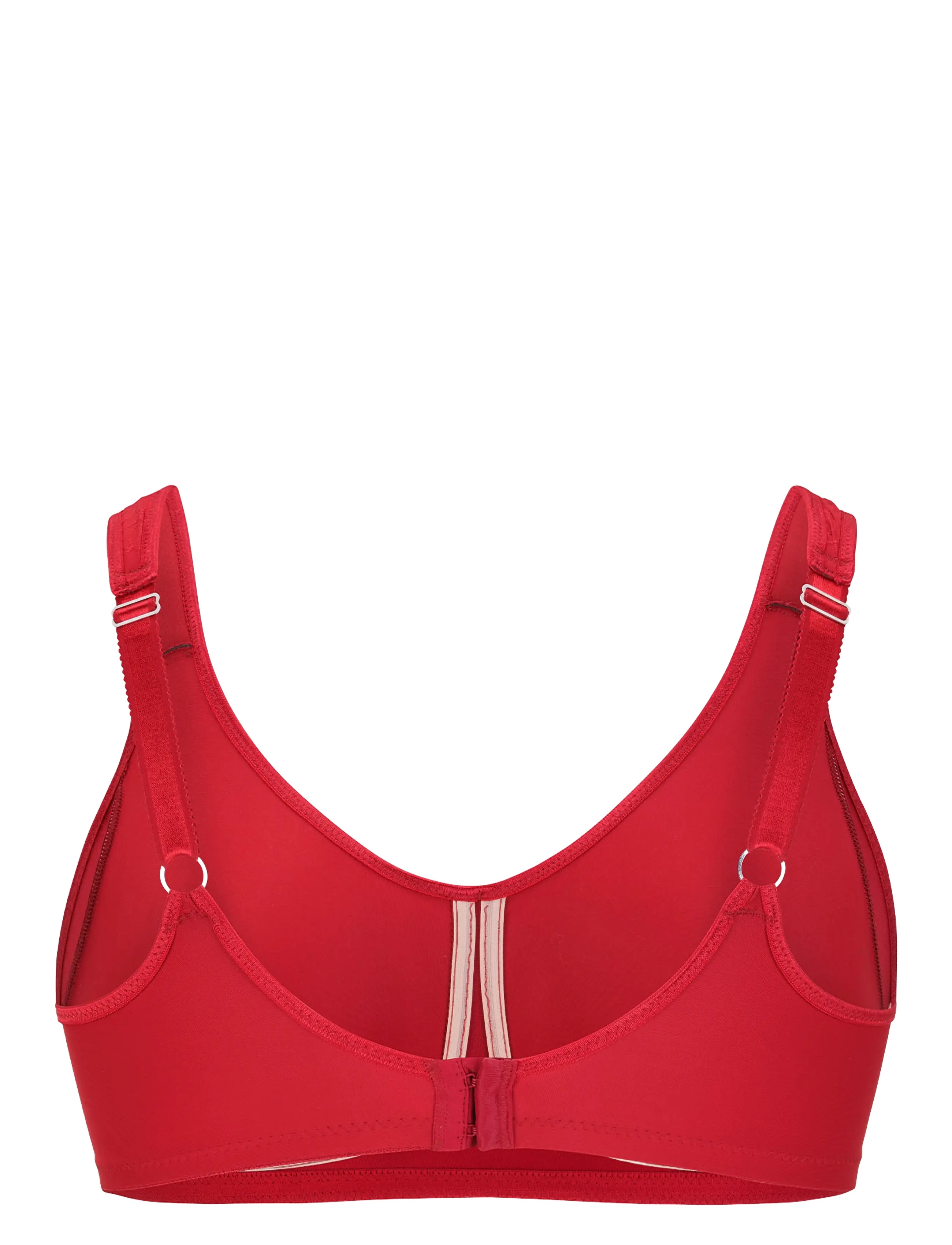 Swegmark - LOVELY AGNES SOFT BRA WITH PROSTHETIC FUNCTION MOU - tugikaarteta rinnahoidjad - dark red - 2