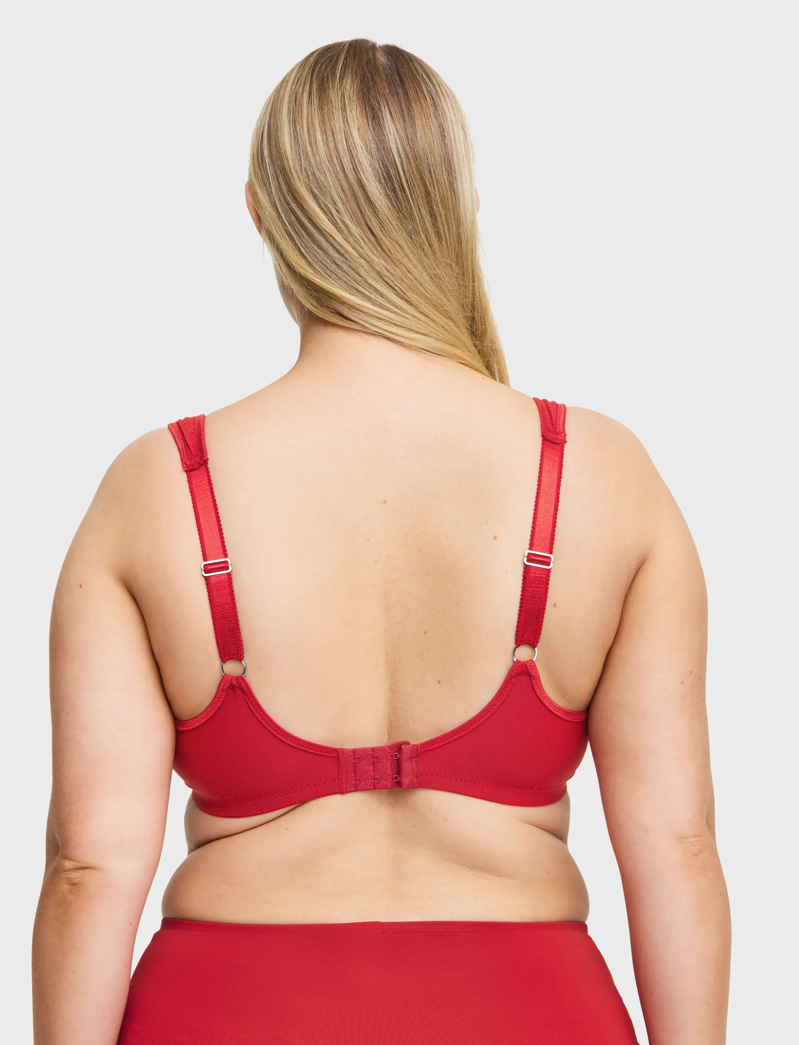 Swegmark - LOVELY AGNES SOFT BRA WITH PROSTHETIC FUNCTION MOU - tugikaarteta rinnahoidjad - dark red - 3