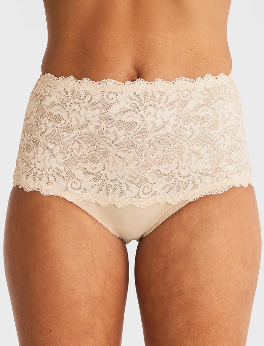 Swegmark - SUPPORT LADIES MAXI BRIEFS - midi & maxi briefs - beige - 3