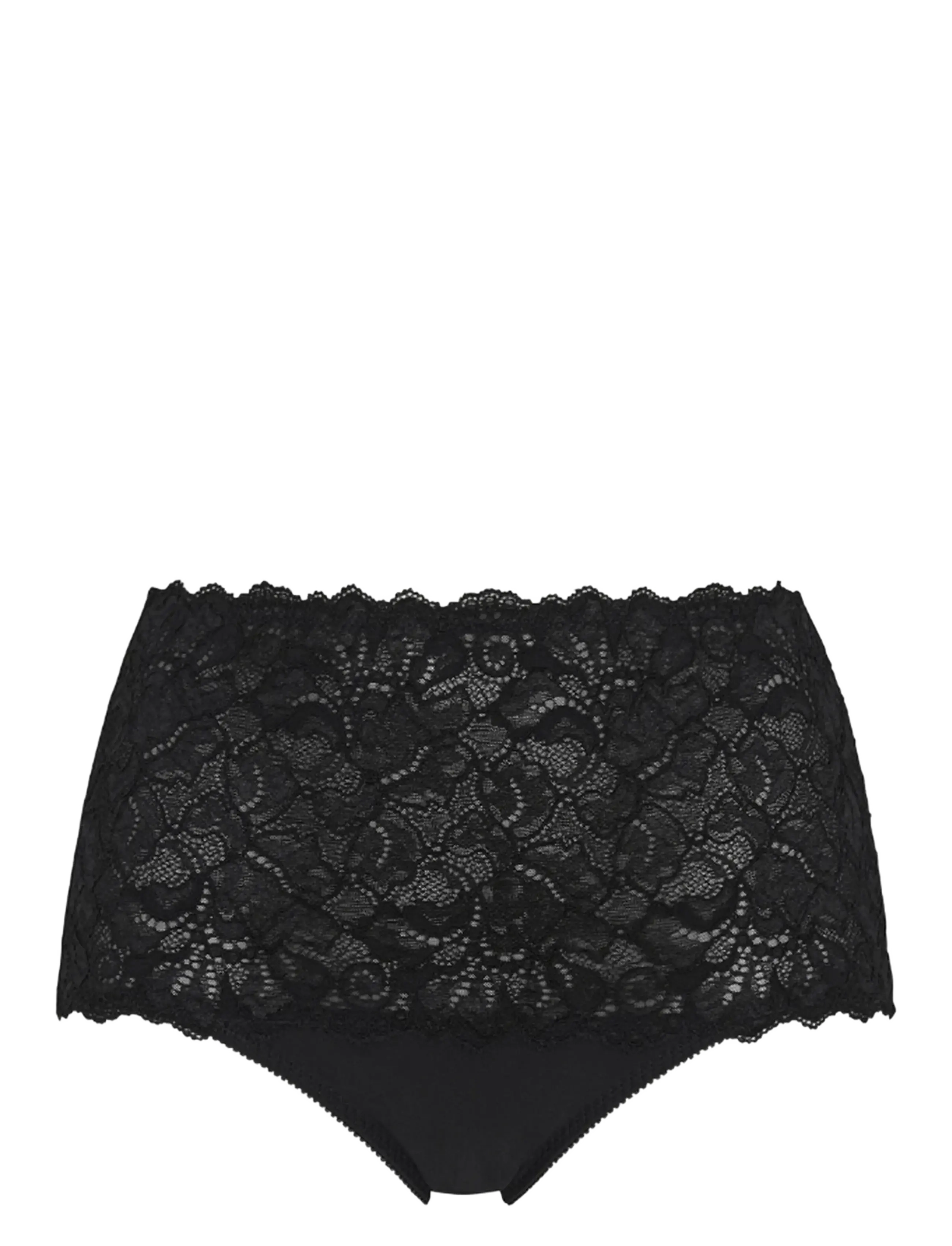 SUPPORT LADIES MAXI BRIEFS - BLACK