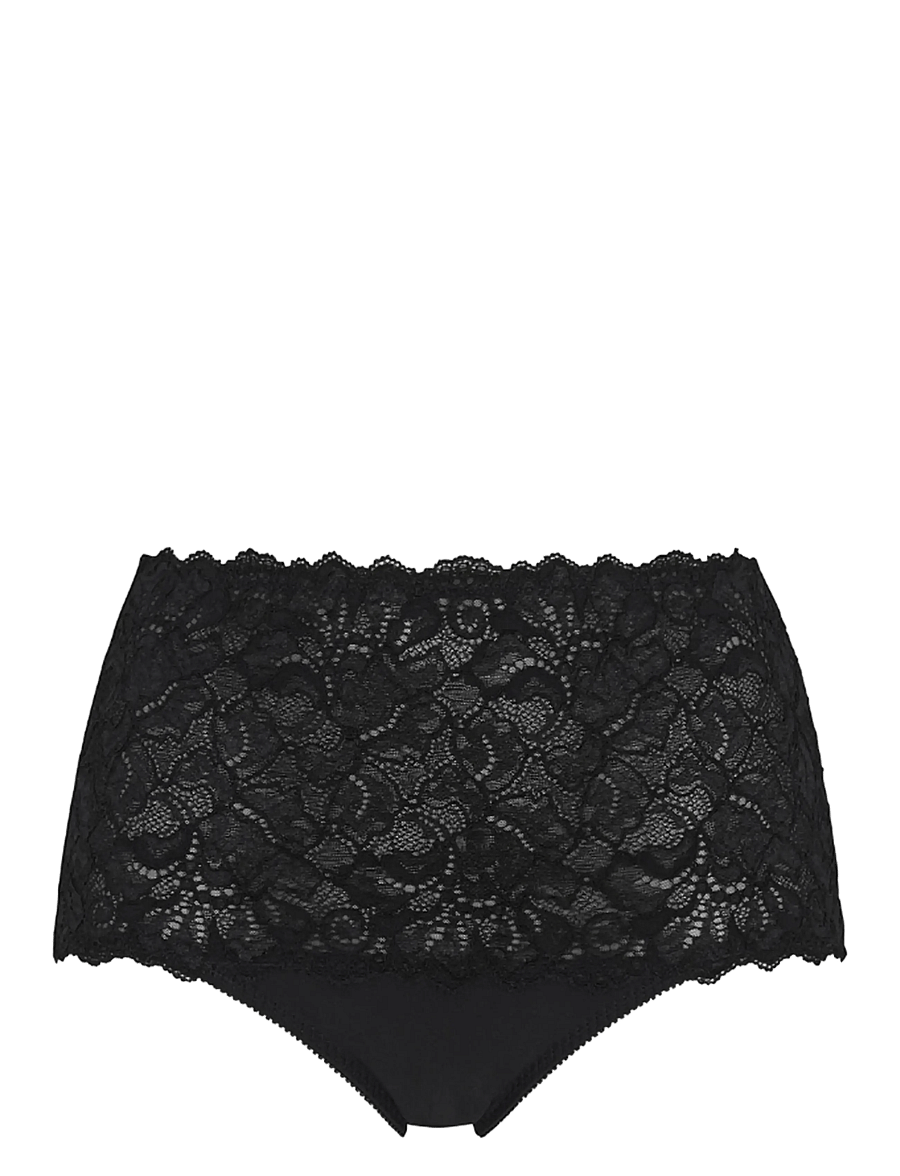 Swegmark - SUPPORT LADIES MAXI BRIEFS - midi & maxi slips - black - 1