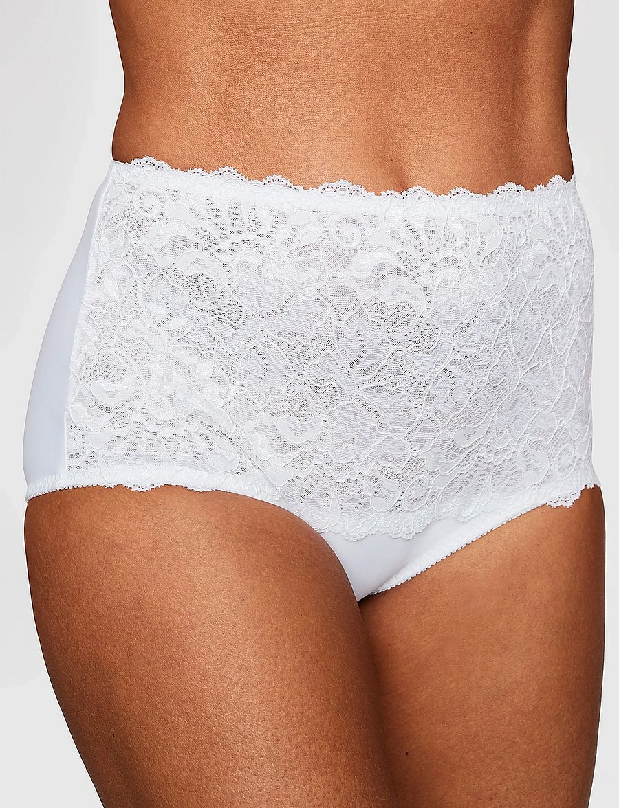 Swegmark - SUPPORT LADIES MAXI BRIEFS - midi & maxi trosor - white - 0