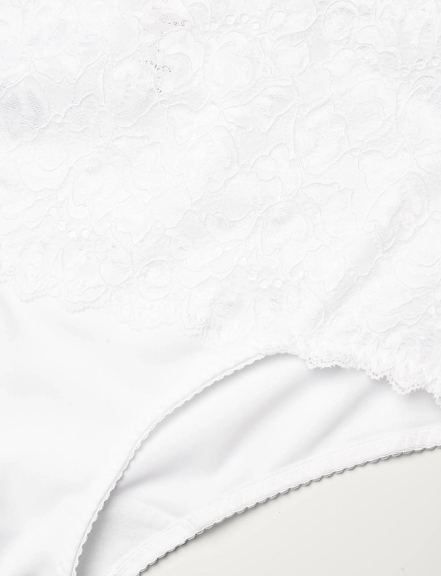 Swegmark - SUPPORT LADIES MAXI BRIEFS - midi & maxi trosor - white - 5