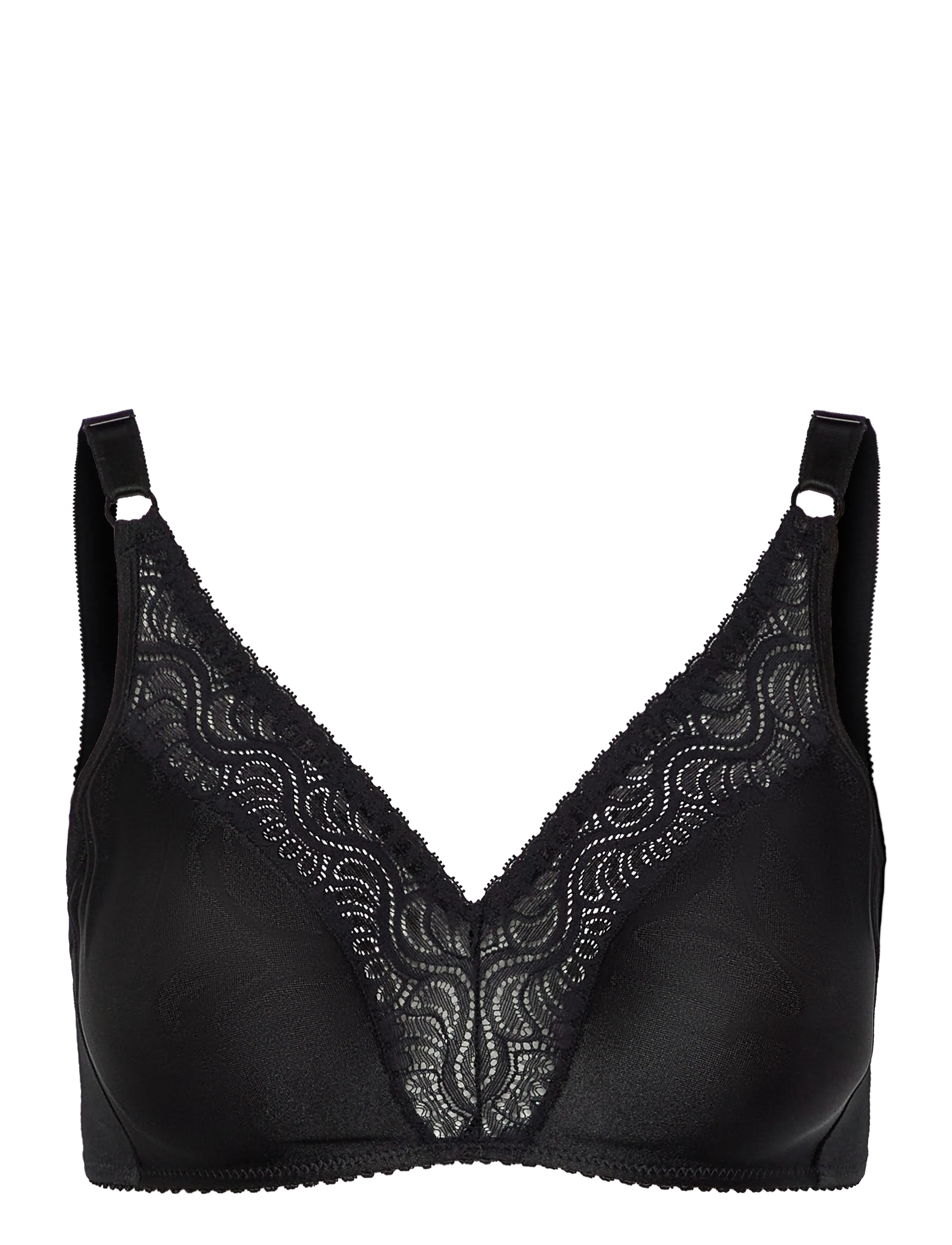 SWEGMARK Glitter Soft BH Moulded Schwarz - Cx7075 - Damen
