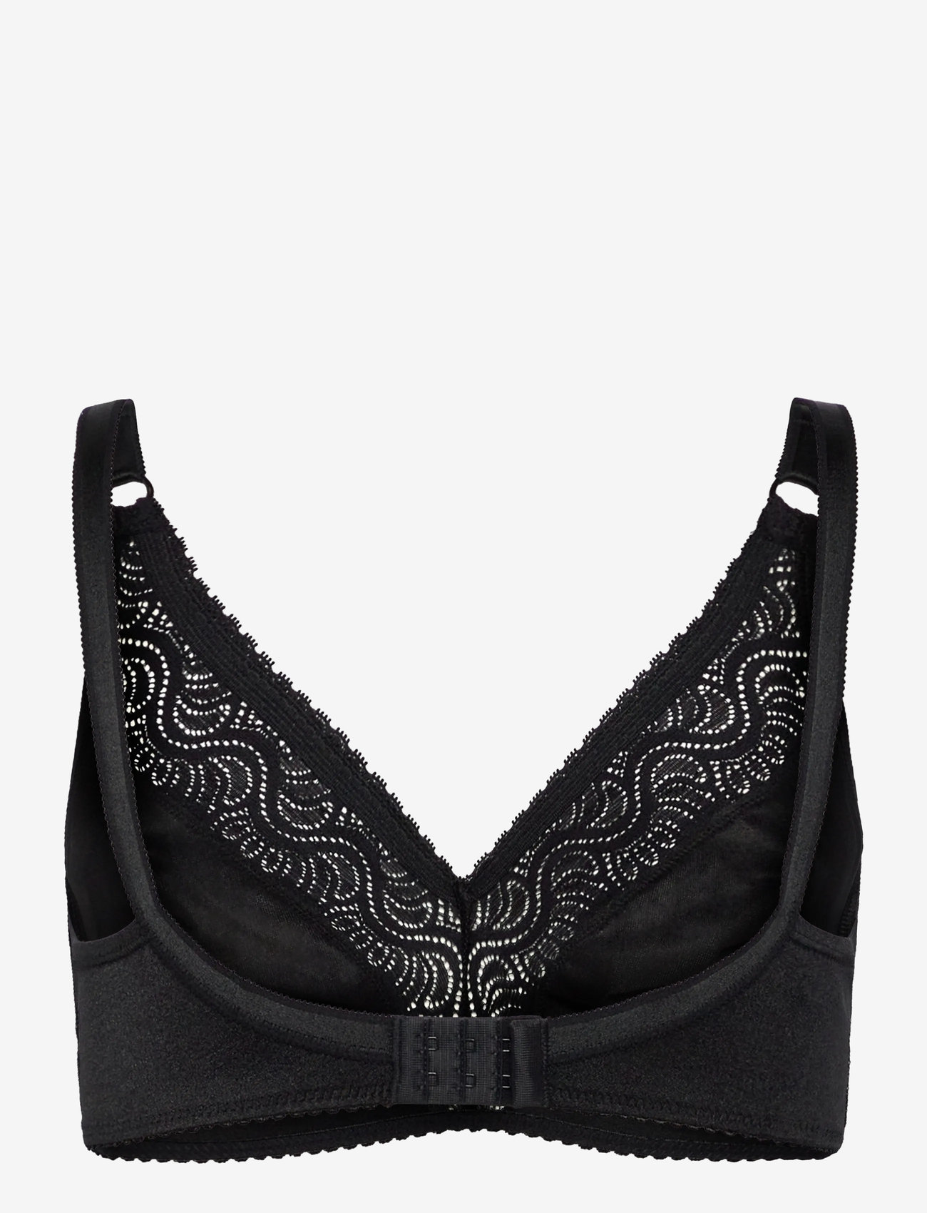 Swegmark - GLITTER SOFT BRA MOULDED - bygellösa bh:ar - black - 2