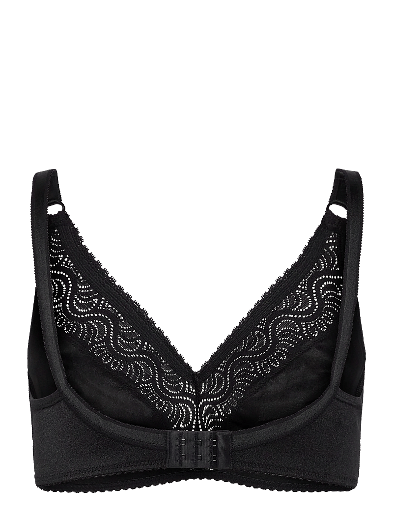 Swegmark - GLITTER SOFT BRA MOULDED - bygellösa bh:ar - black - 2