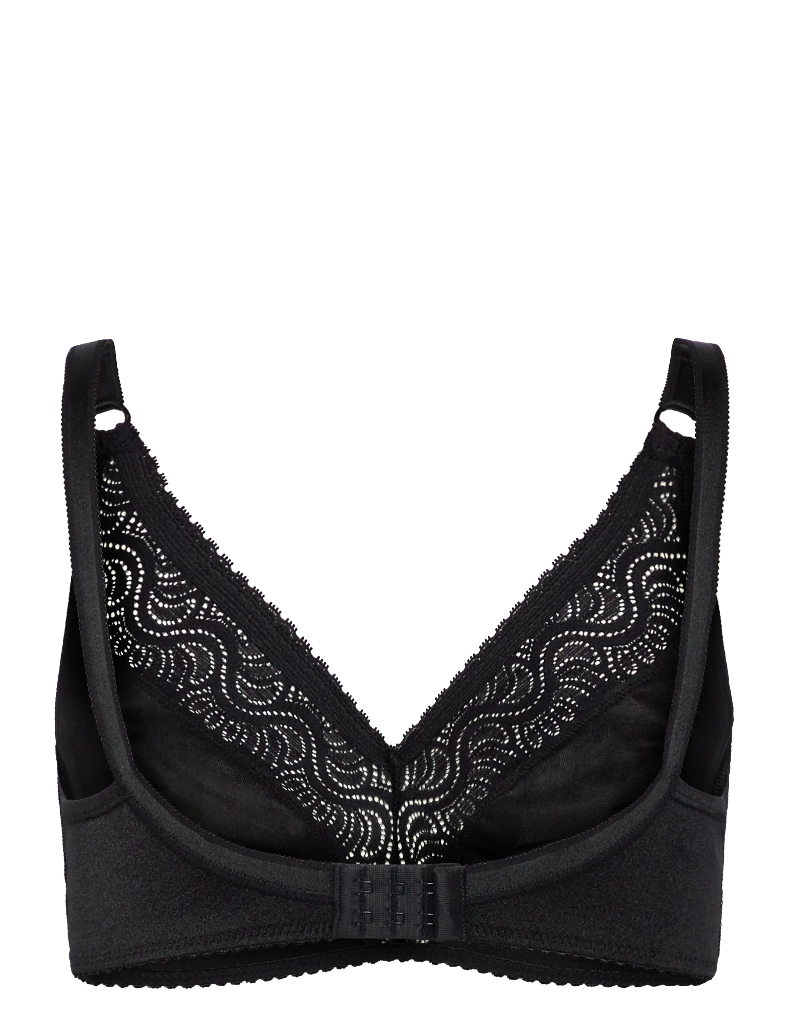 Swegmark - GLITTER SOFT BRA MOULDED - non wired bras - black - 2