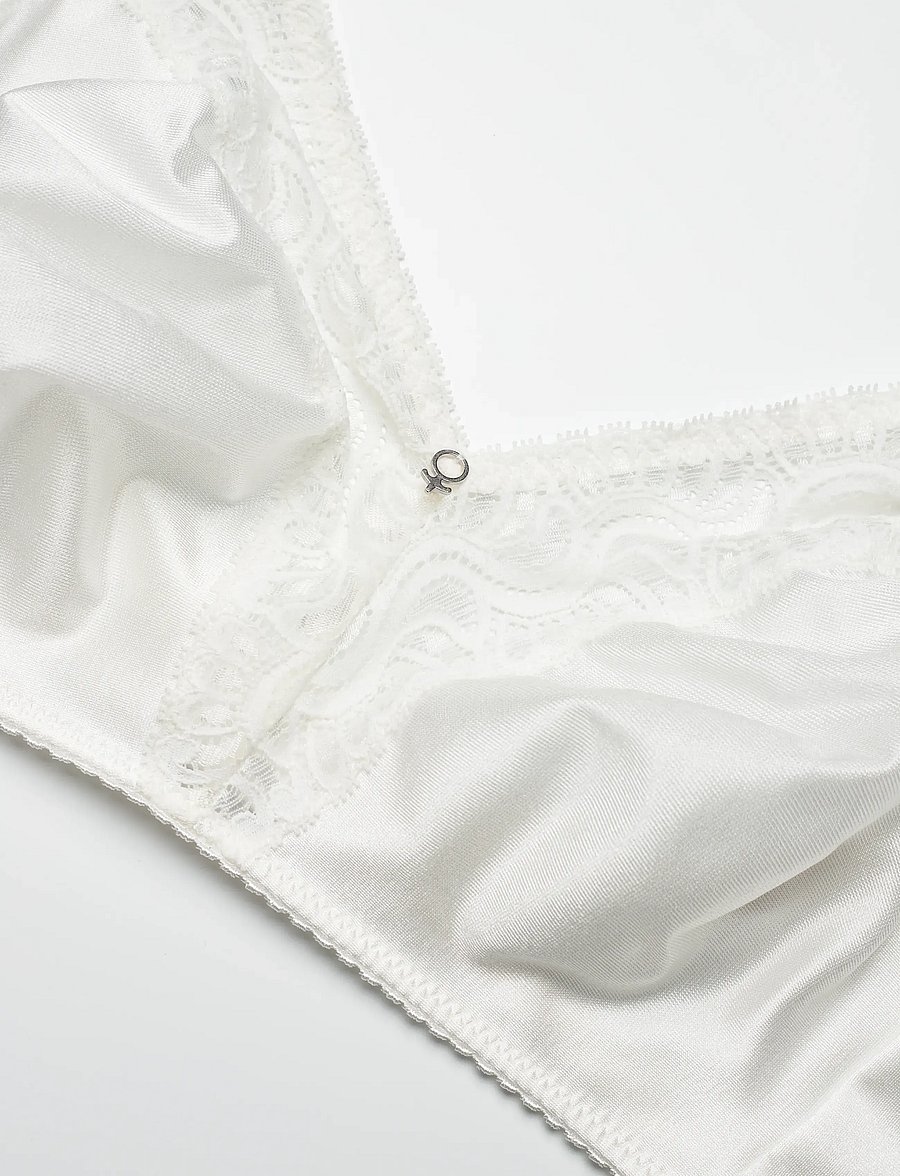 Swegmark - GLITTER SOFT BRA MOULDED - bügellose bhs - vanilla - 5