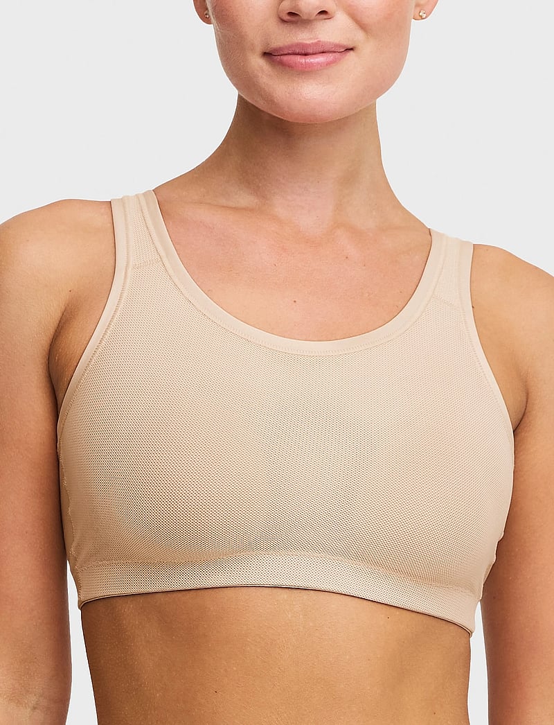 Swegmark - CORE SPORTS BRA MOULDED CUPS - sport bh:ar - beige - 0