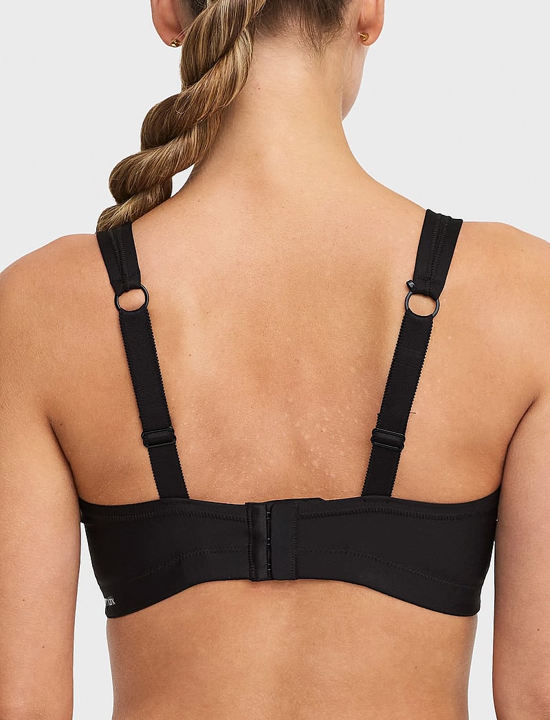 Swegmark - CORE SPORTS BRA MOULDED CUPS - sport bh:ar - black - 4