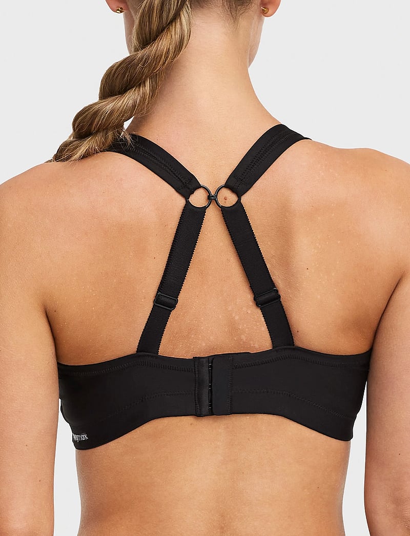 Swegmark - CORE SPORTS BRA MOULDED CUPS - sport bh:ar - black - 5