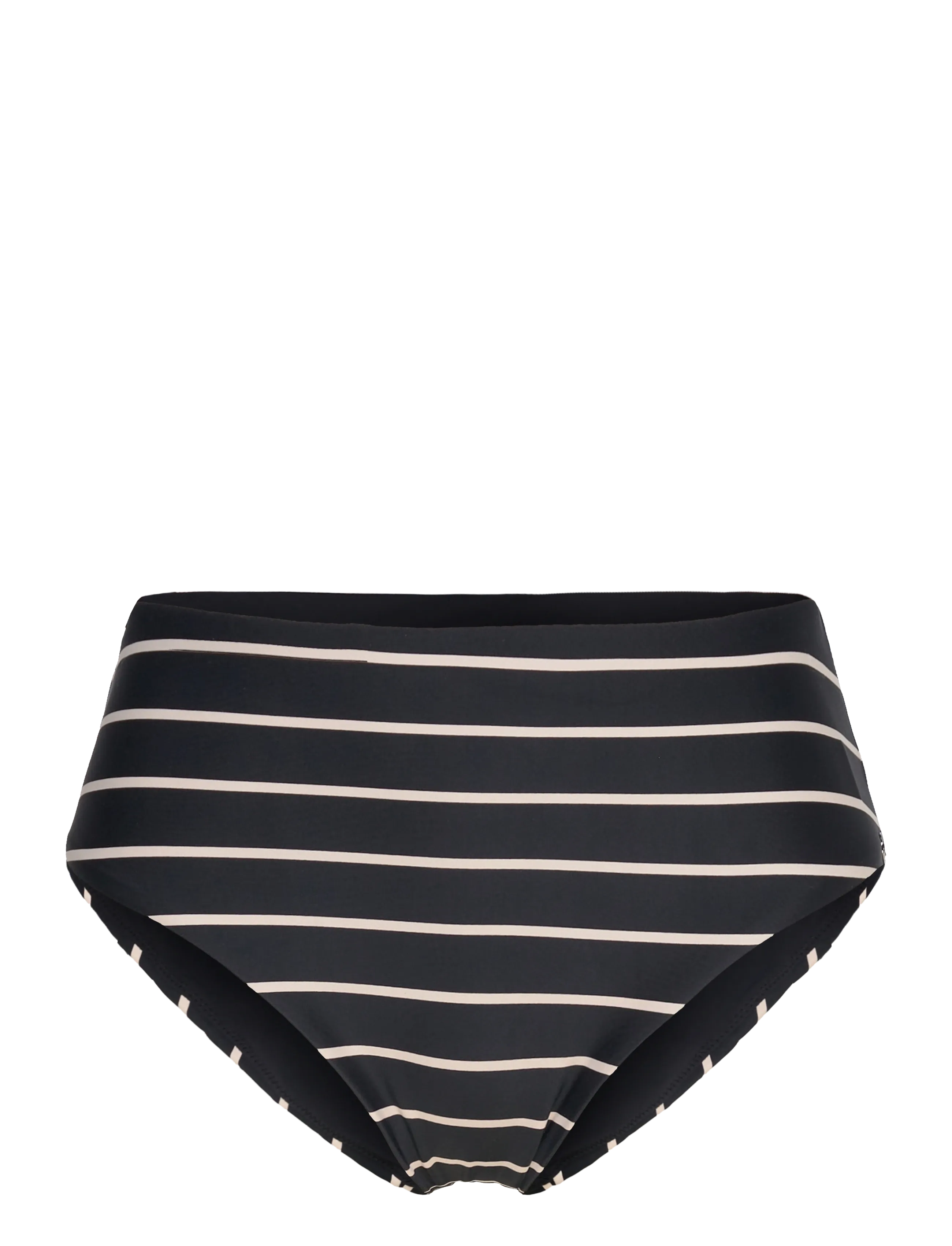 Swegmark CUBA BIKINI BRIEFS - Bikinier - BLACK/BEIGE STRIPE / black