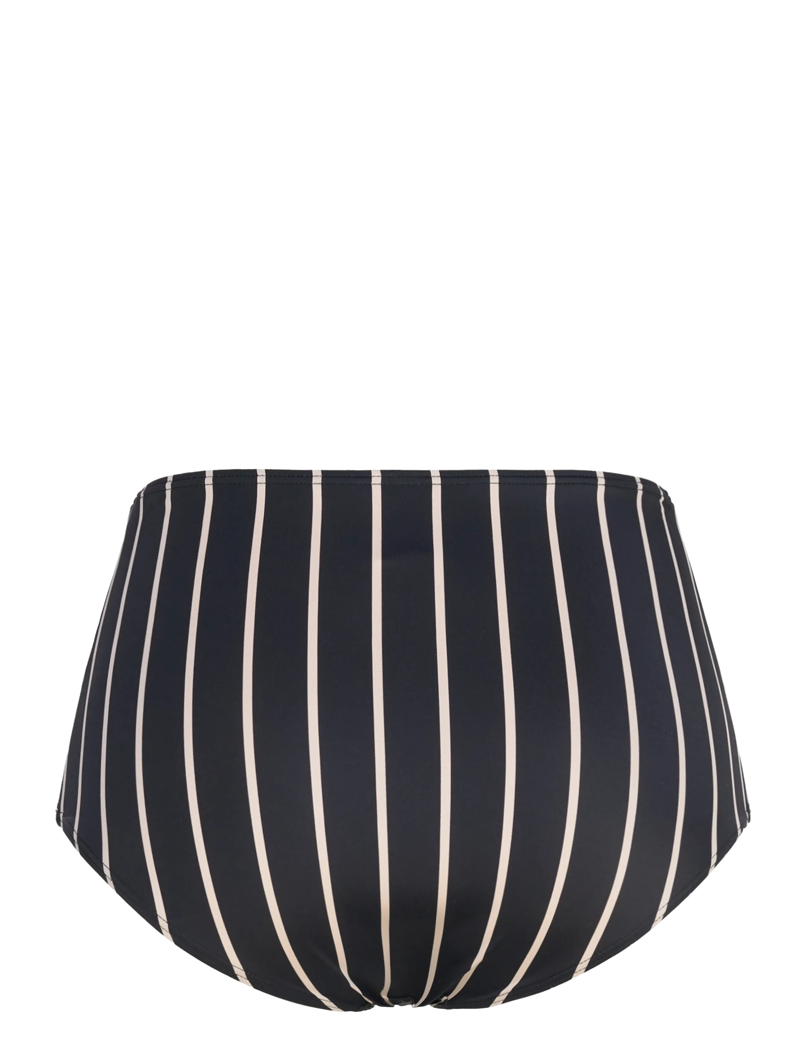 Swegmark - PORTOFINO HIGH WAIST BIKINI BRIEFS - bikini-slips - black/beige stripe - 2