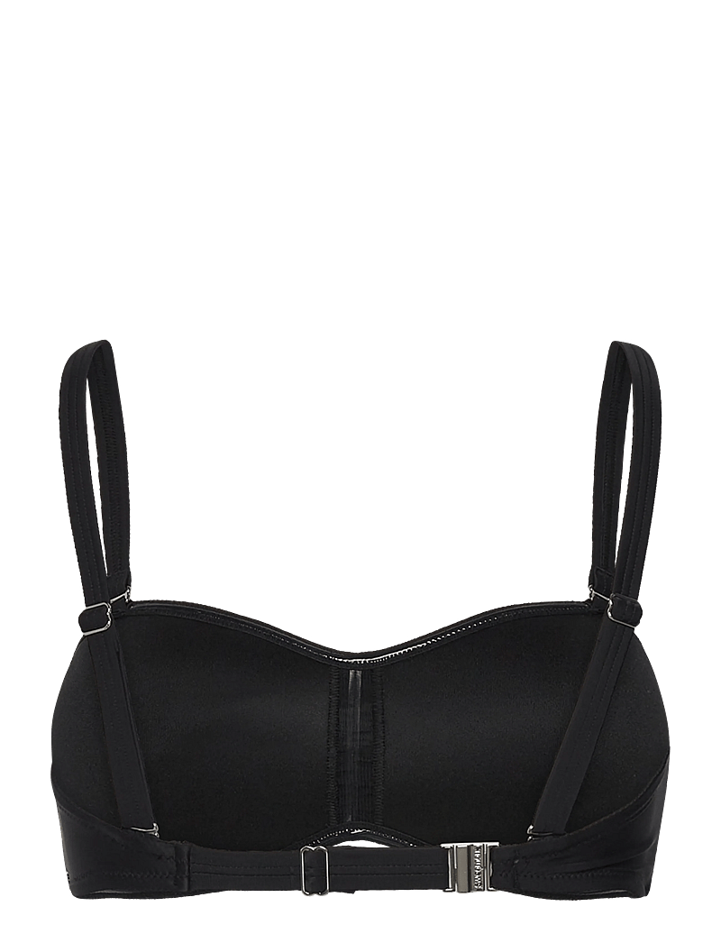 Swegmark - RIO BANDEAU BIKINI BRA PADDED CUPS - bandeaubikinier - black - 4