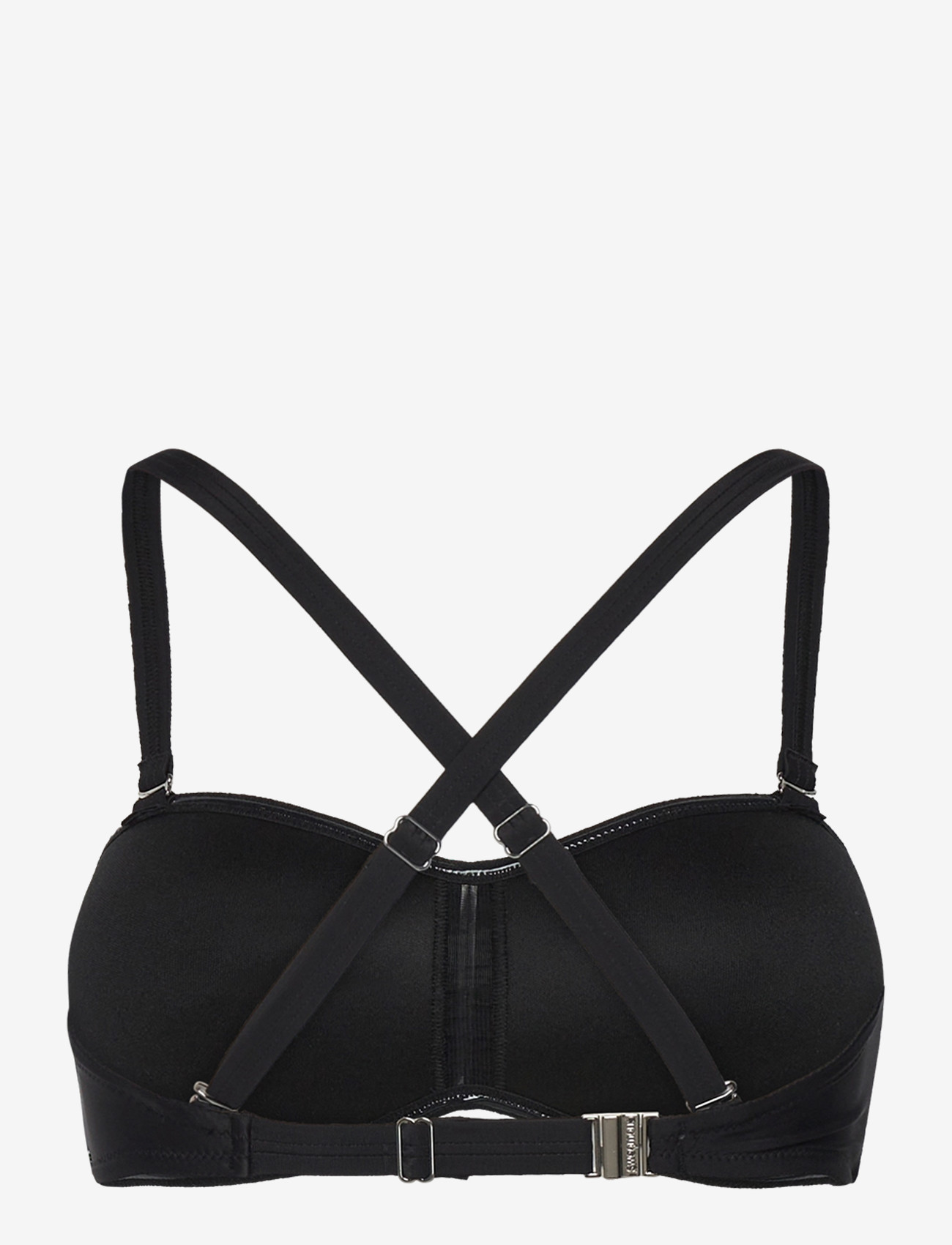 Swegmark - RIO BANDEAU BIKINI BRA PADDED CUPS - bandeaubikinier - black - 5