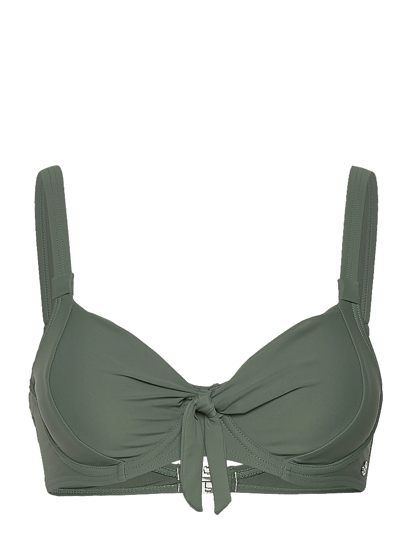 Swegmark - BAHAMAS EXCELLENT BIKINI WIRE BRA - wired bikinitops - olive green - 1