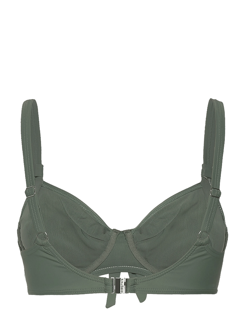 Swegmark - BAHAMAS EXCELLENT BIKINI WIRE BRA - wired bikinitops - olive green - 2