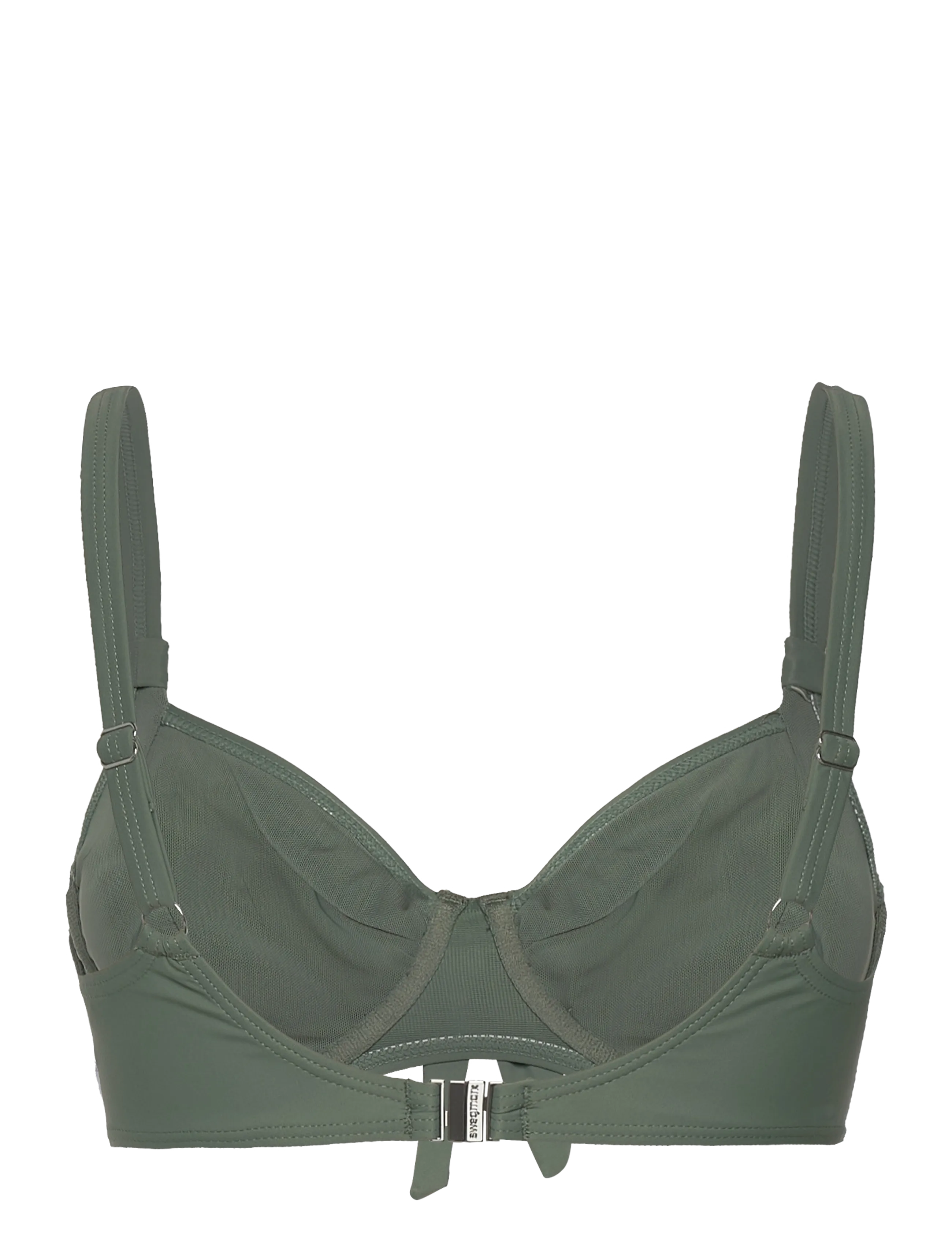 Swegmark - BAHAMAS EXCELLENT BIKINI WIRE BRA - bikinitoppar med bygel - olive green - 2
