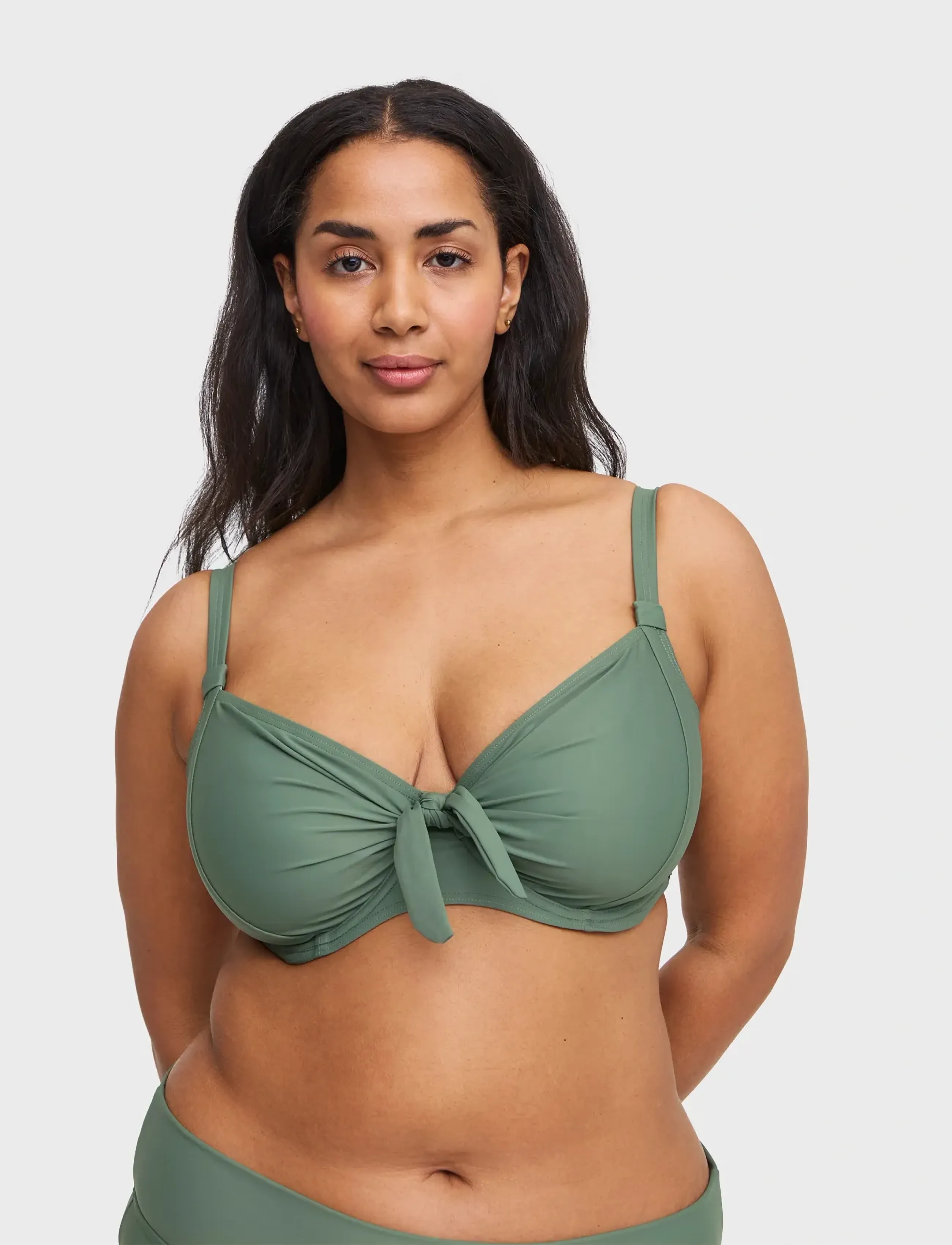 Swegmark - BAHAMAS EXCELLENT BIKINI WIRE BRA - bikini-oberteile mit bügel - olive green - 5