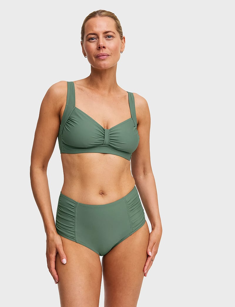 Swegmark - MALTA EXCELLENT BIKINI BRA - dreieck-bikini-oberteile - olive green - 0
