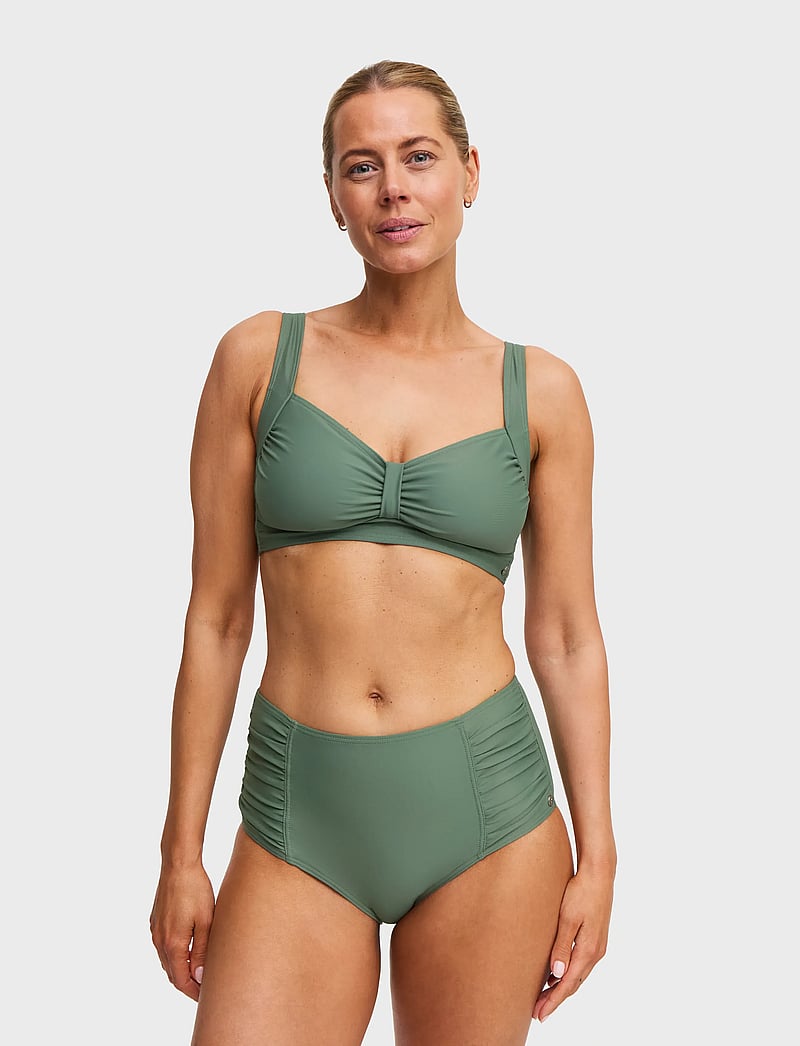 Swegmark - CORFU EXCELLENT MAXI BIKINI BRIEFS - bikinibriefs - olive green - 0