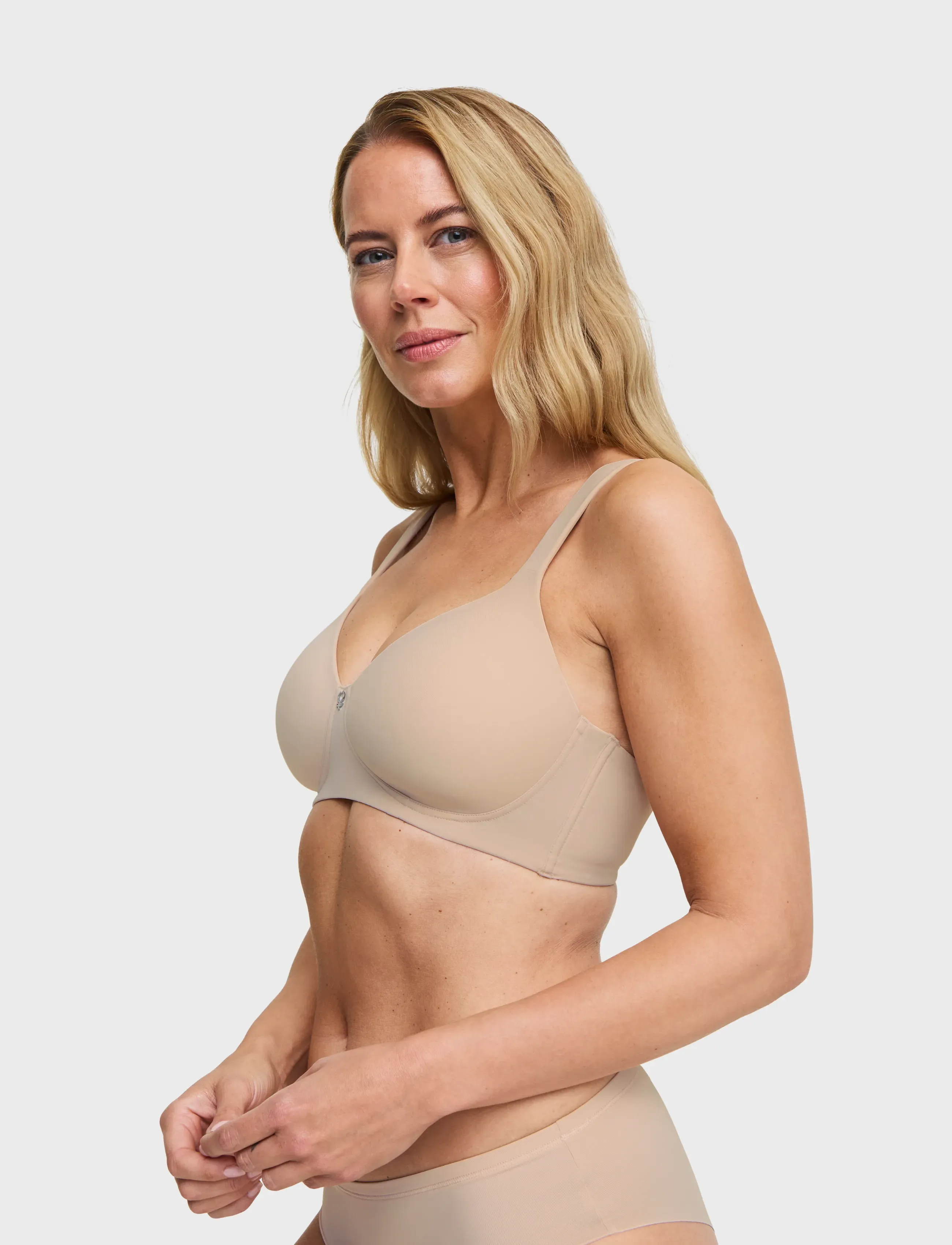 Swegmark - PURE LINE SOFT BRA PADDED CUPS - tugikaarteta rinnahoidjad - beige - 0