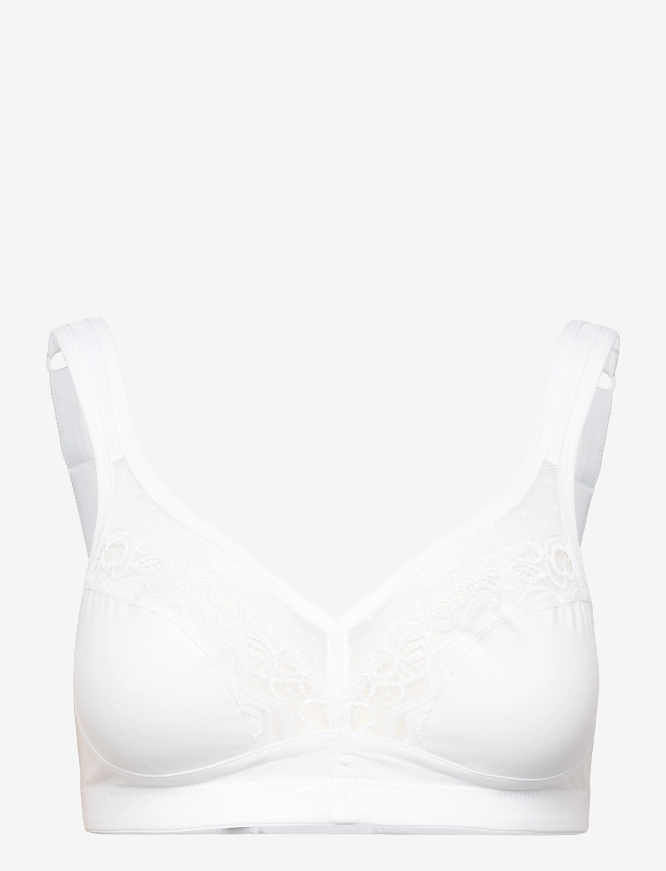 Swegmark - WELLNESS SOFT BRA FAIRTRADE - bügellose bhs - white - 0