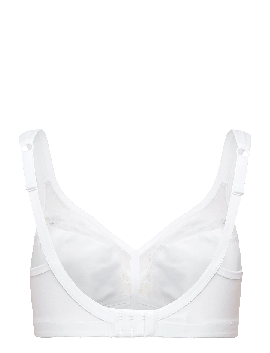 Swegmark - WELLNESS SOFT BRA FAIRTRADE - bügellose bhs - white - 1