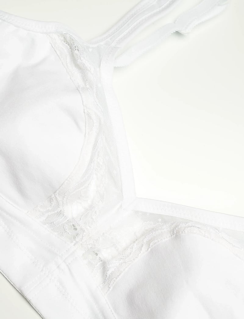 Swegmark - WELLNESS SOFT BRA FAIRTRADE - bügellose bhs - white - 2