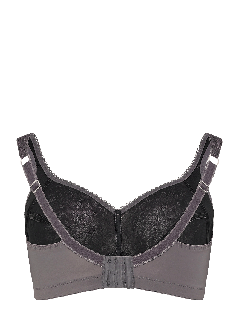 Swegmark - ROSE Soft bra - bügellose bhs - smoke grey - 1