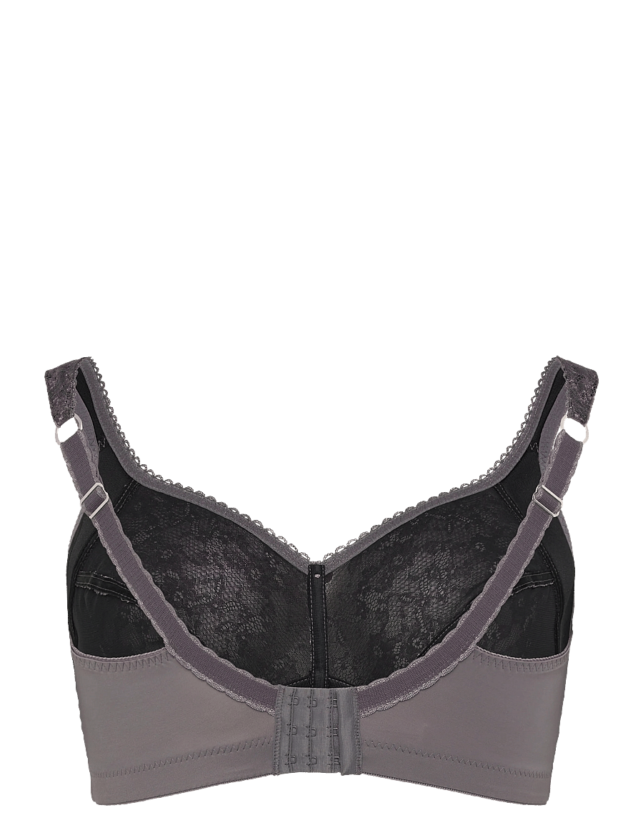 Swegmark - ROSE Soft bra - víralausir brjóstahaldarar - smoke grey - 1