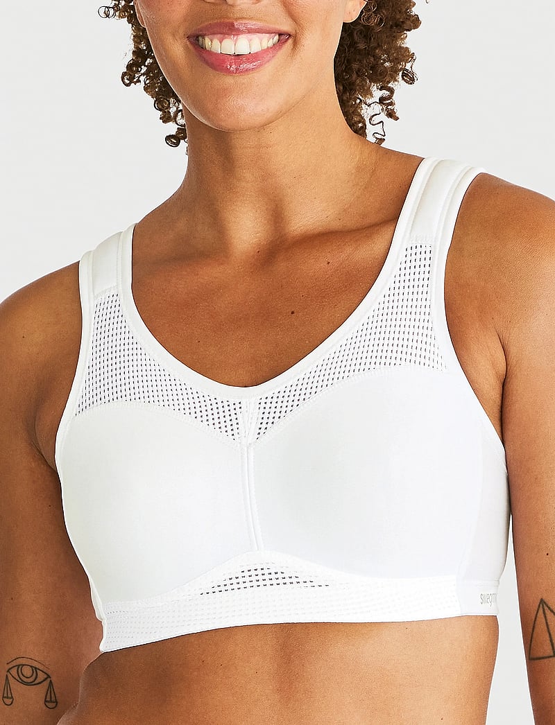 Swegmark - Activate Sports bra - sports-bh'er - white - 0