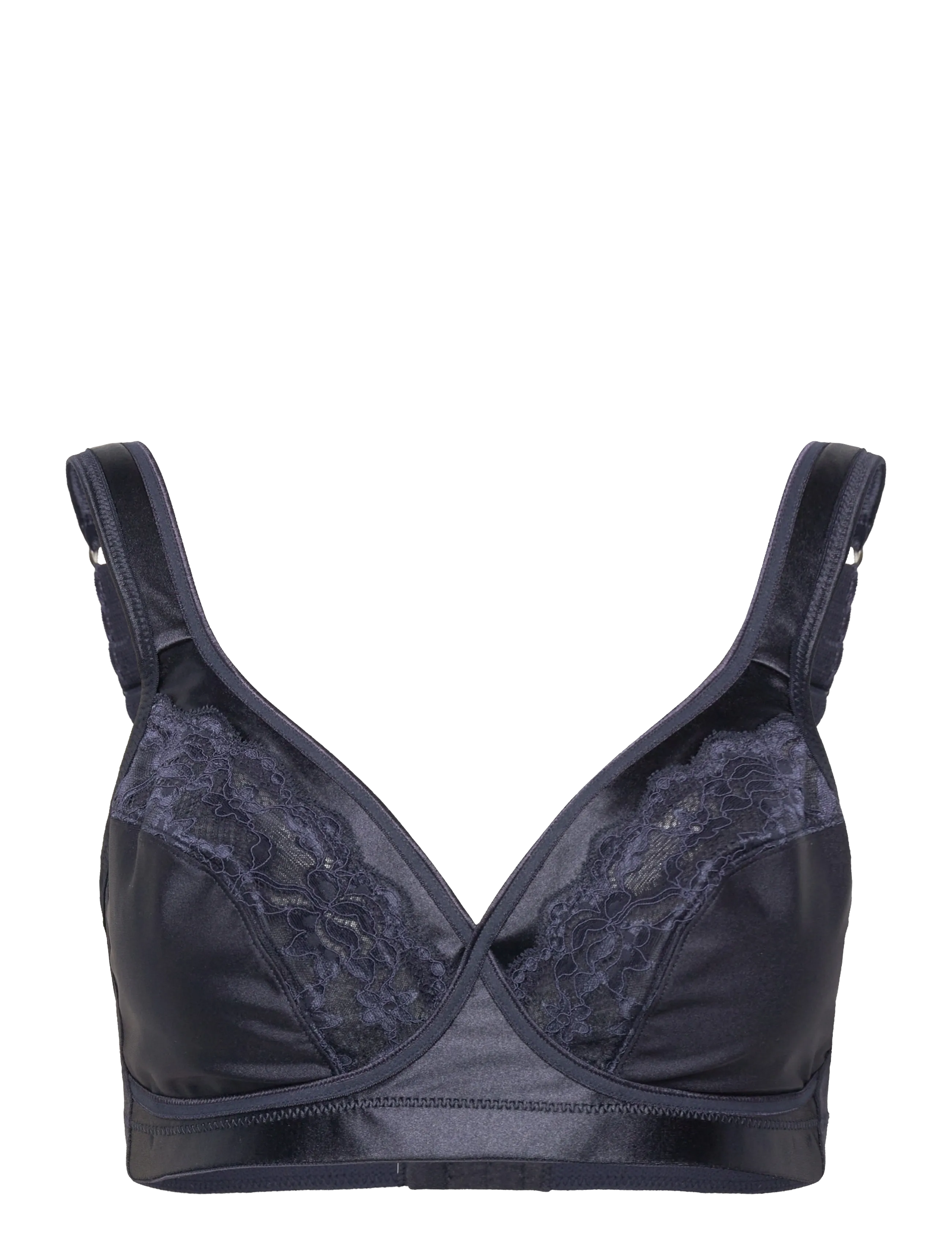 Swegmark Classic Soft Bra, 90 E, Bras, Marineblau - Non Wired Frauen