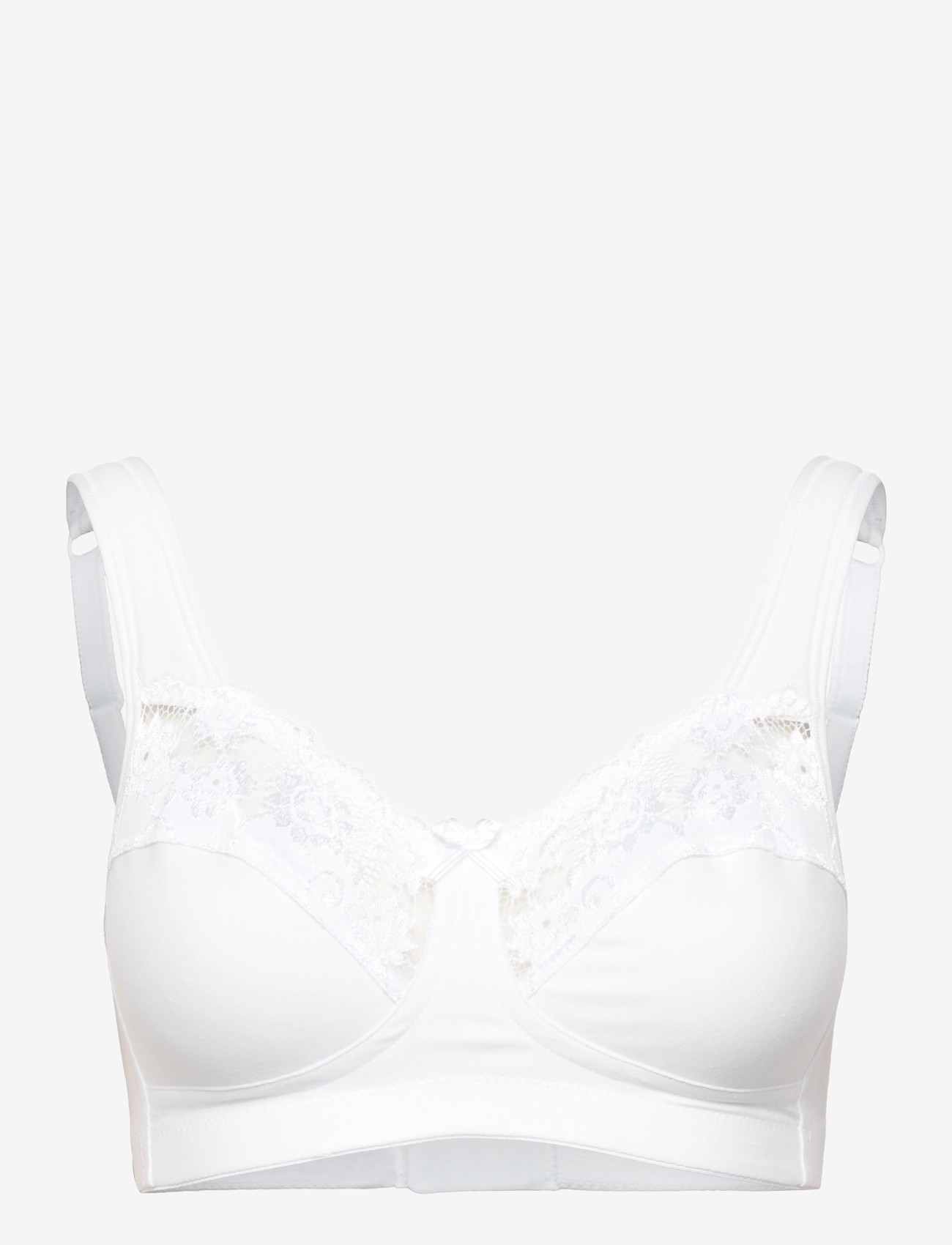 Swegmark - DELICATE SOFT BRA FAIRTRADE - bügellose bhs - white - 0