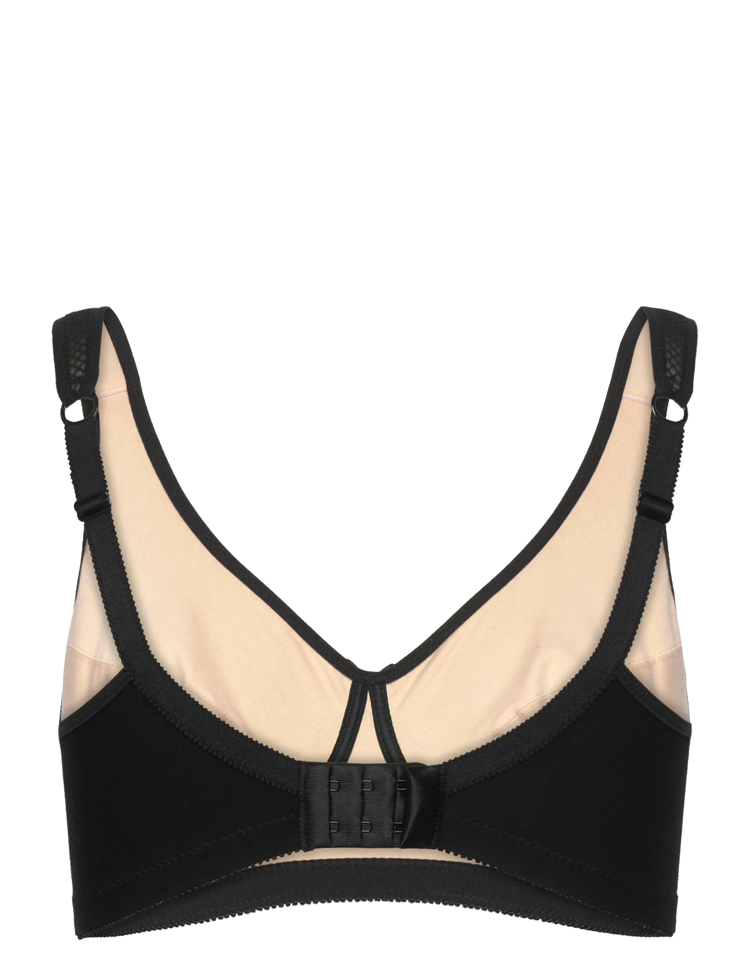 Swegmark - NET SOFT BRA ORGANIC COTTON - full cup bras - black/beige - 1