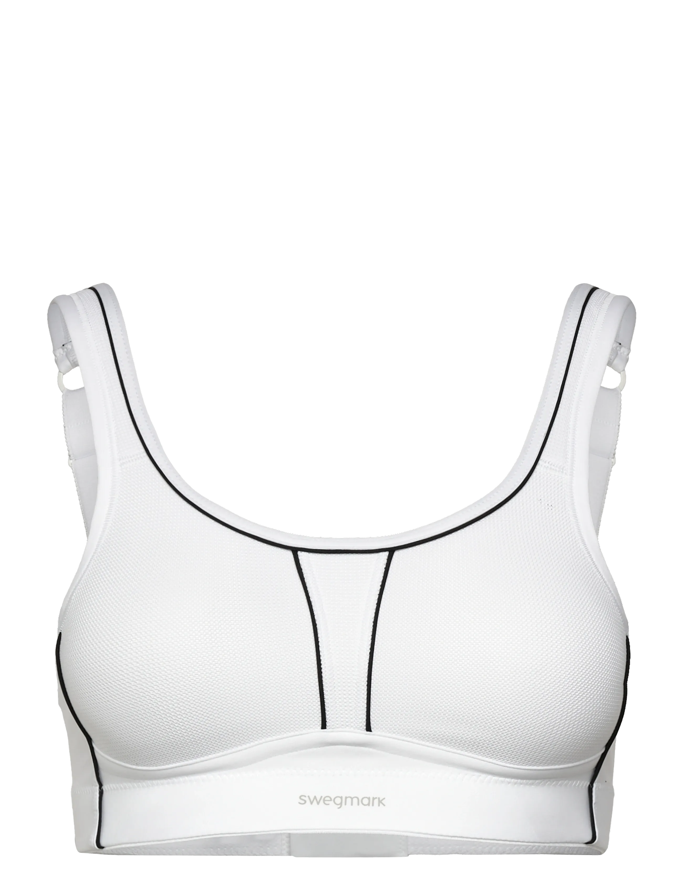 SWEGMARK Movement Sport BH Schwarz Weiß - Bx100 - Damen