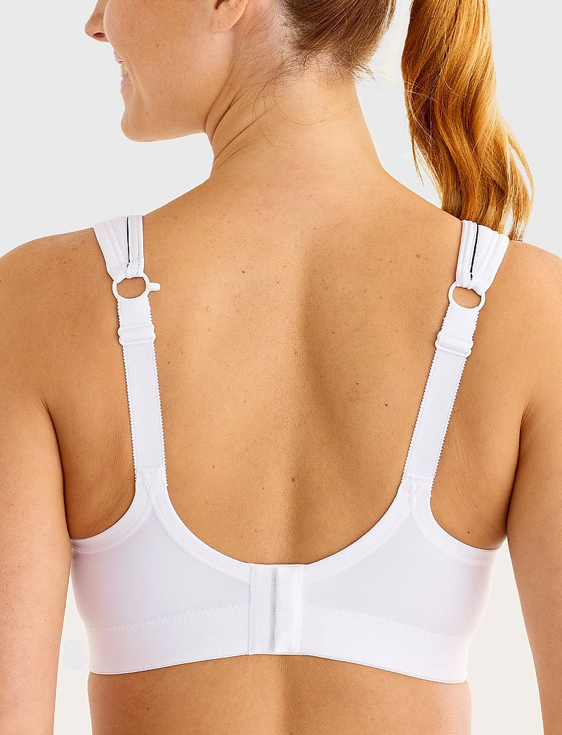 Swegmark - Movement Sport bra Black - sports-bh'er - white - 4