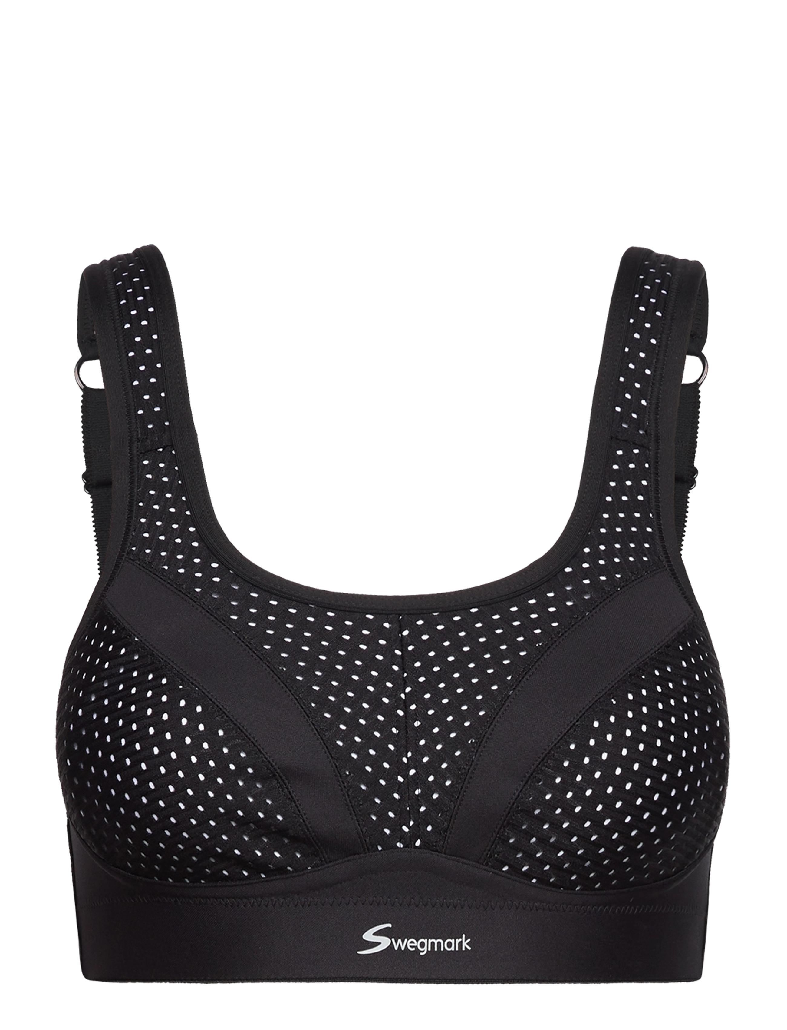 SWEGMARK Incredible Sport BH Extreme Support Schwarz Schwarz - Cx100 - Damen