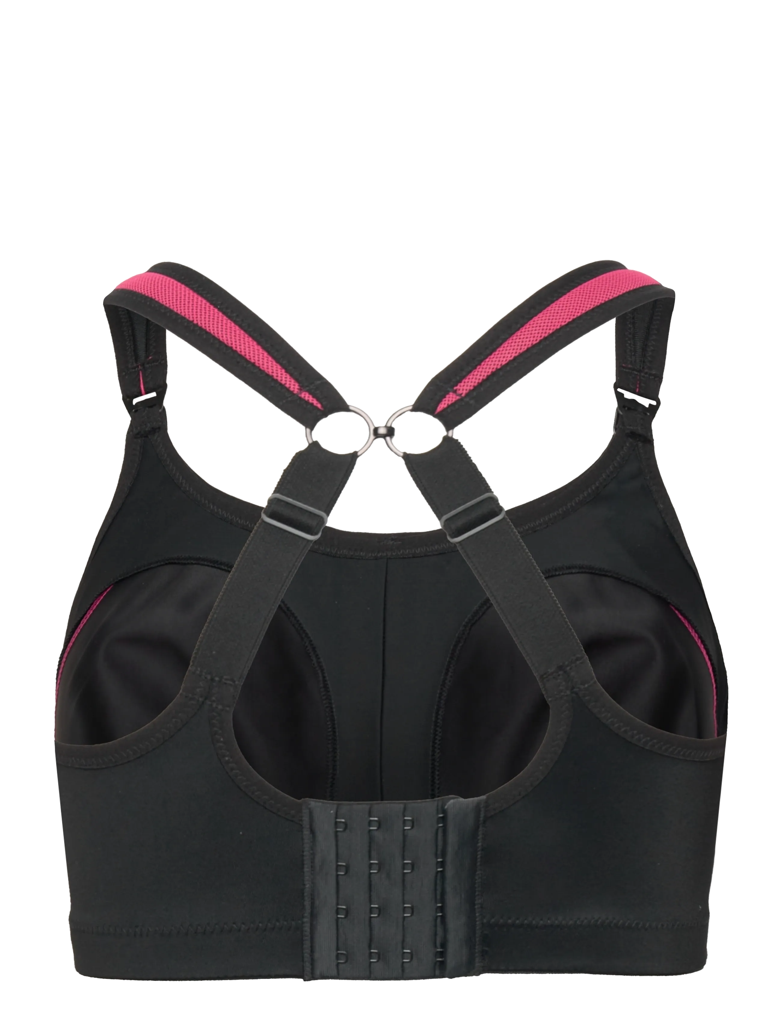 Swegmark - Nursing Sports bra Moulded cups - unterwäsche - black/raspberry - 2