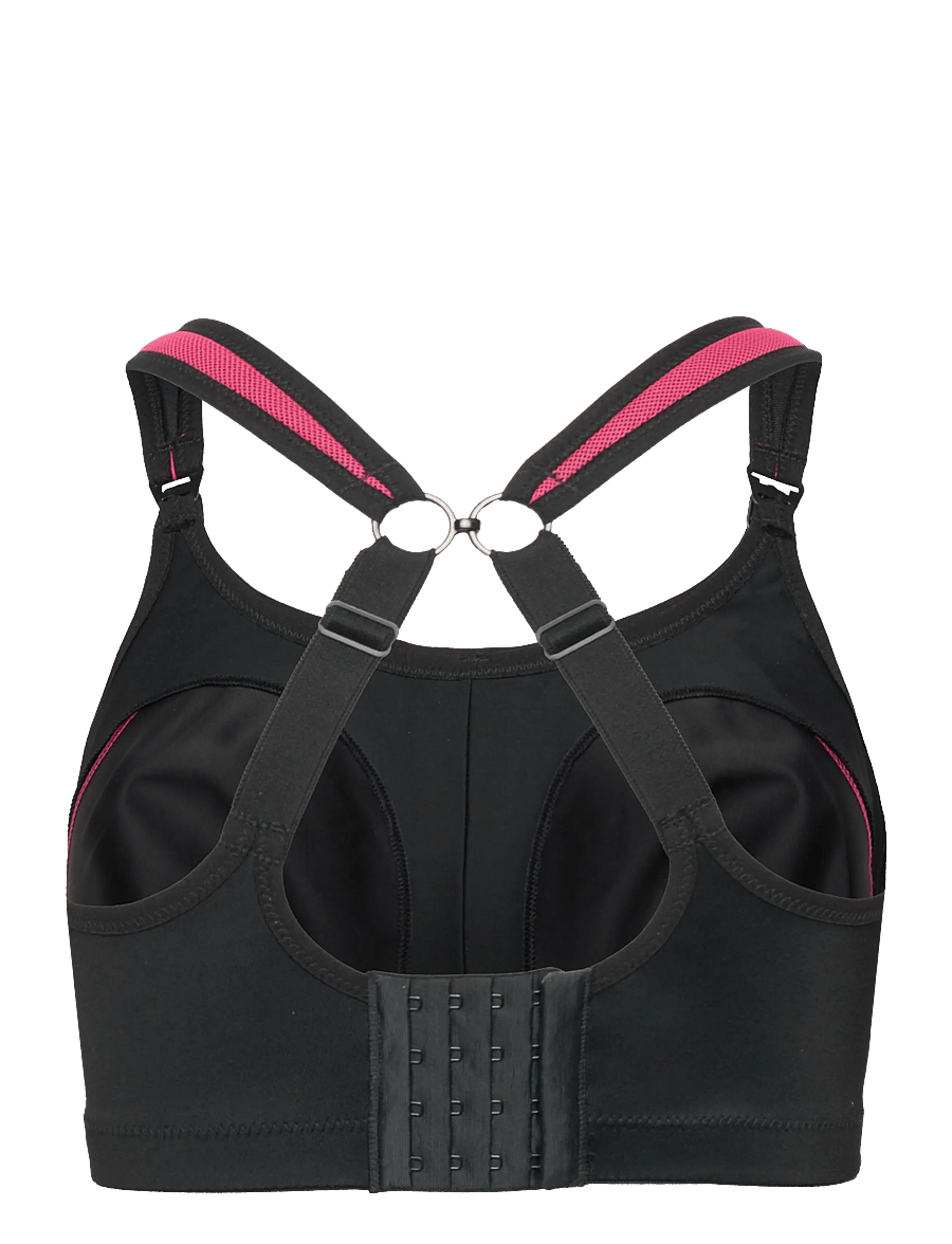 Swegmark - Nursing Sports bra Moulded cups - unterwäsche - black/raspberry - 2
