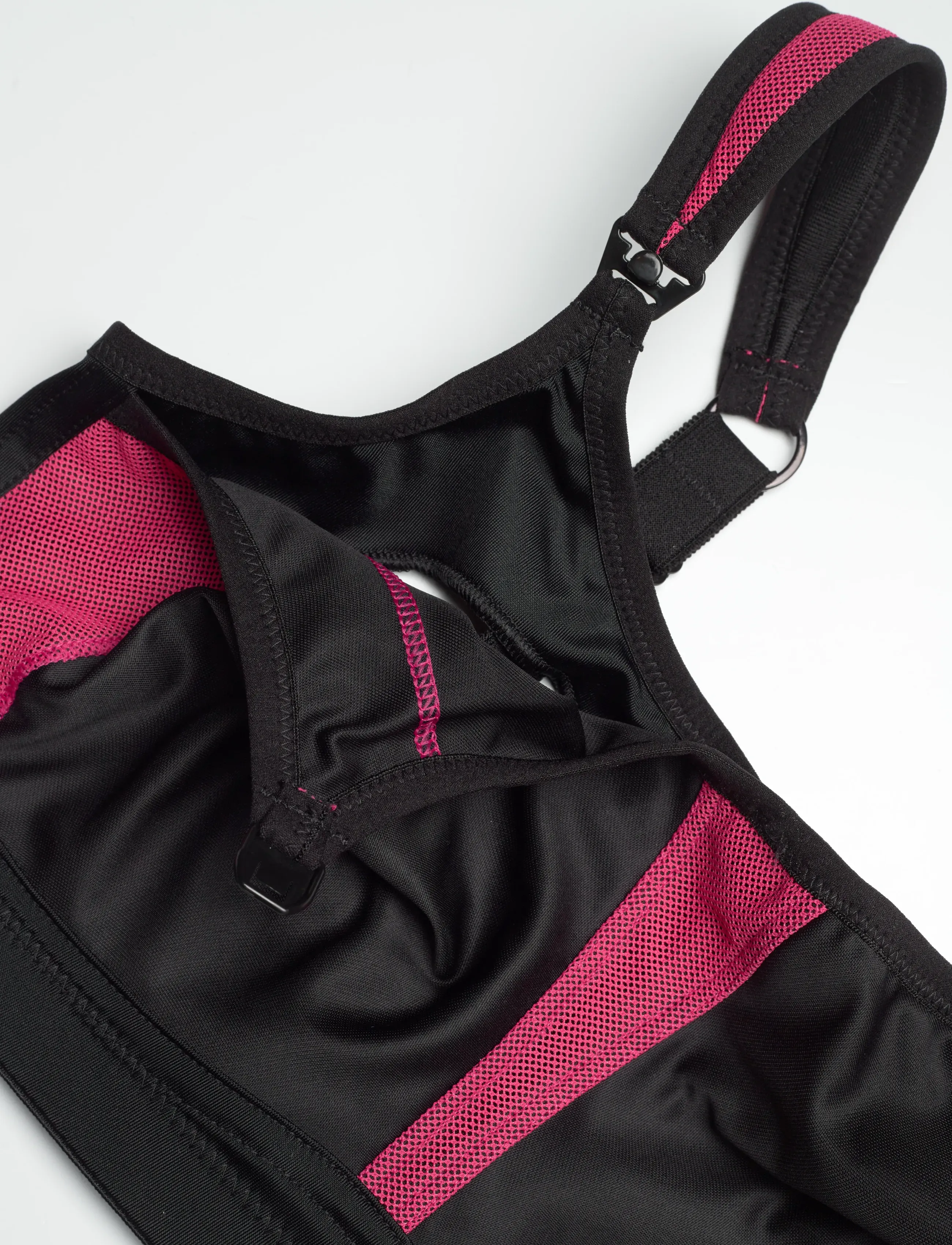 Swegmark - Nursing Sports bra Moulded cups - unterwäsche - black/raspberry - 3