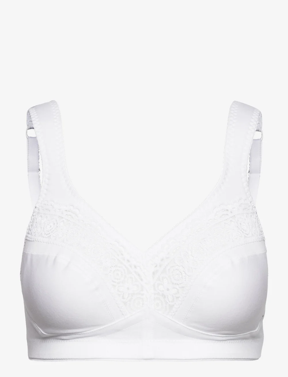 Swegmark - Cotton Star soft bra Black - bh'er uden bøjle - white - 1