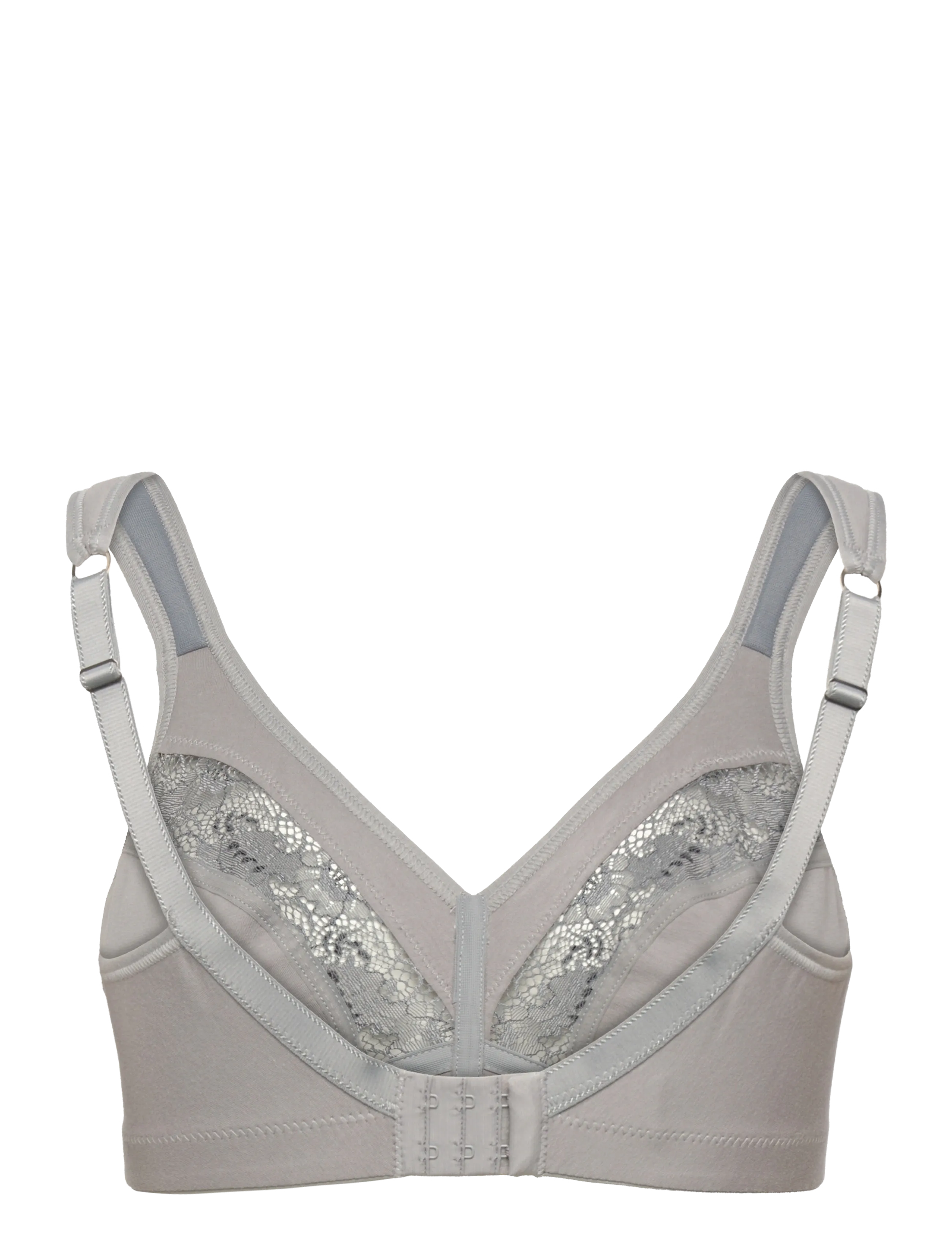 Swegmark - SOFT ORGANIC Soft bra Fairtade - bygellösa bh:ar - seashell grey - 1