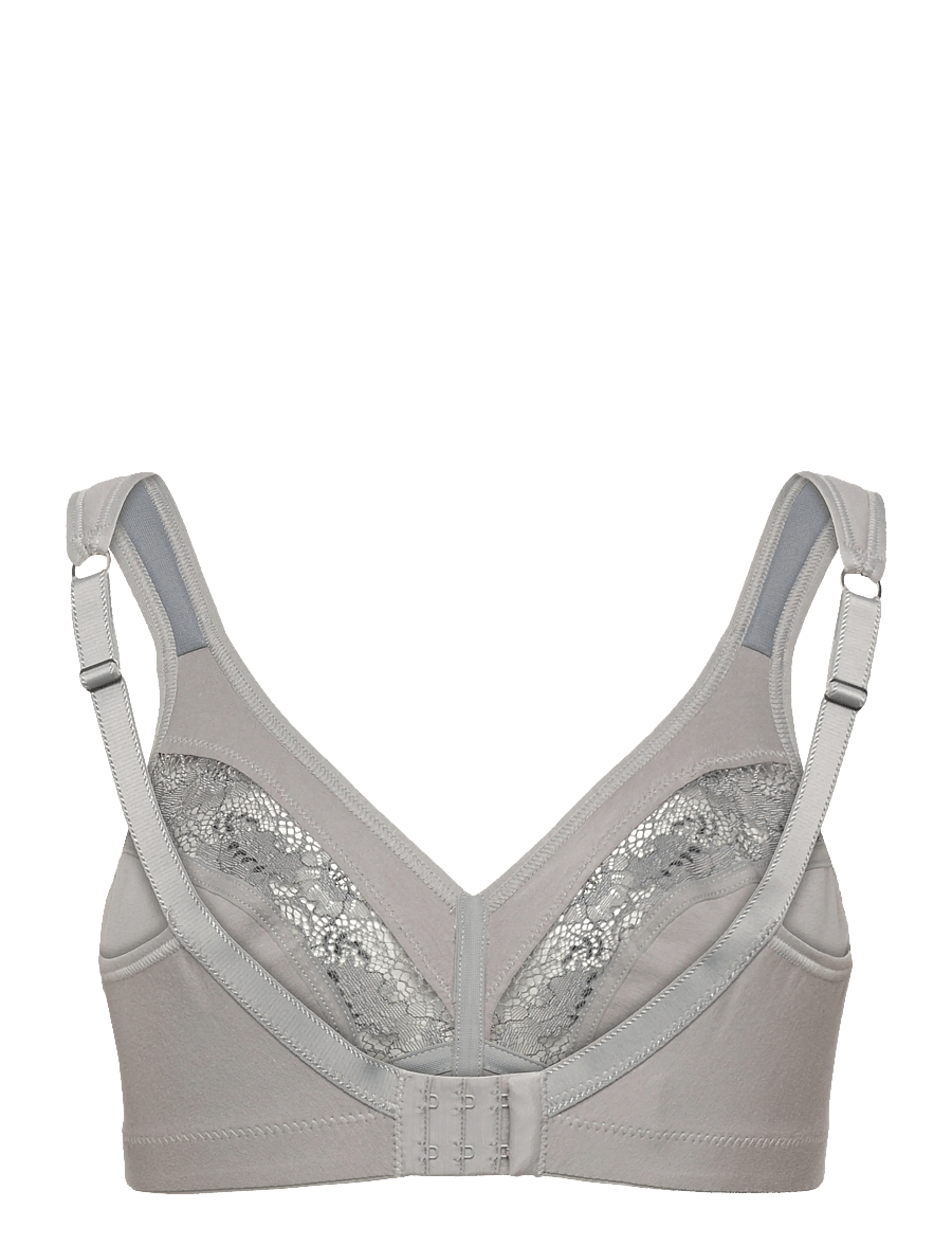 Swegmark - SOFT ORGANIC Soft bra Fairtade - bygellösa bh:ar - seashell grey - 1
