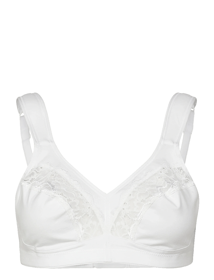 Swegmark - SENSIBLE SOFT BRA FAIRTRADE - bügellose bhs - white - 0